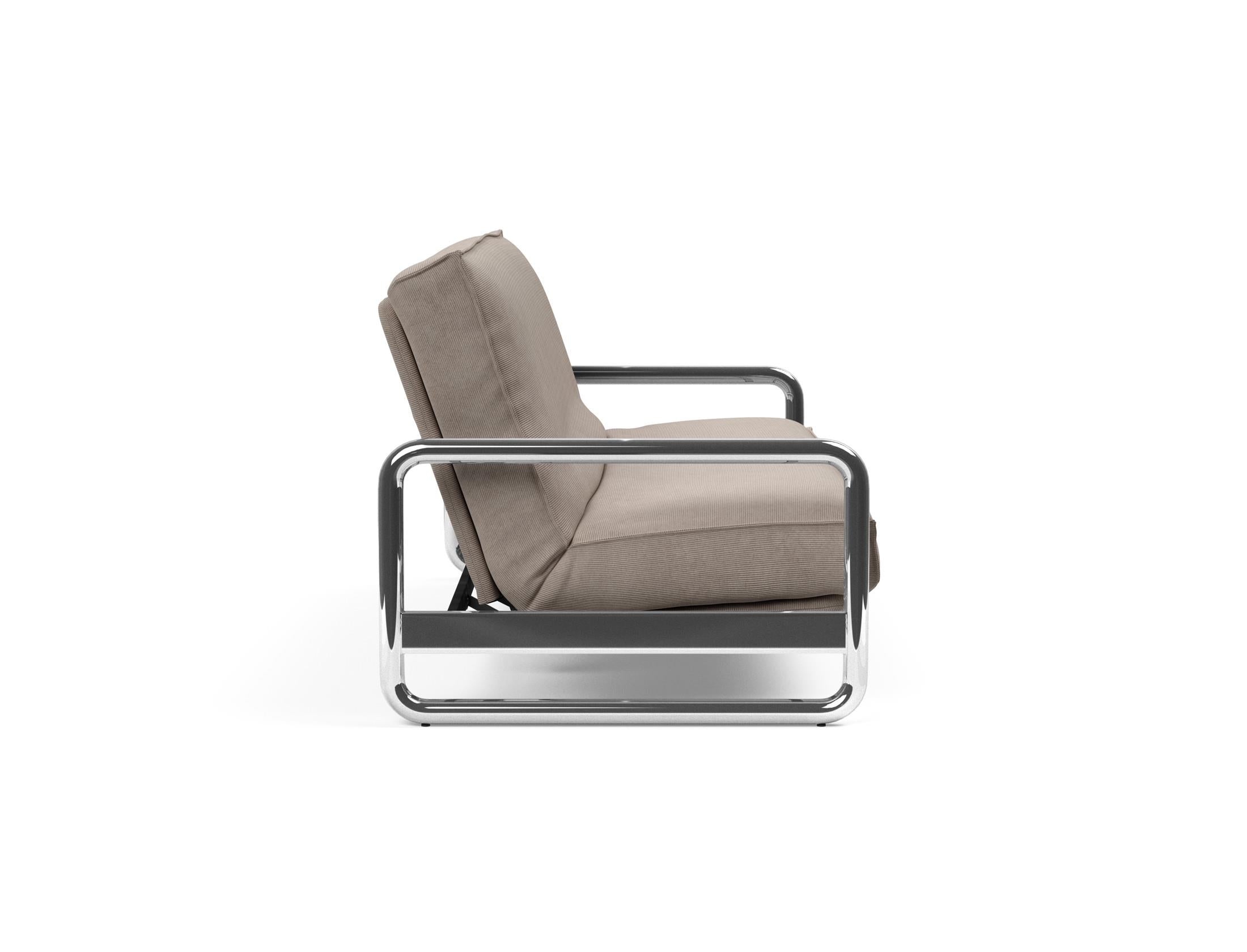 Entdecken Sie das Lomira Schlafsofa 140 Sharp Plus: Stilvolles Möbelstück mit erstklassigem Komfort und langlebigem, anpassbarem Bezug.