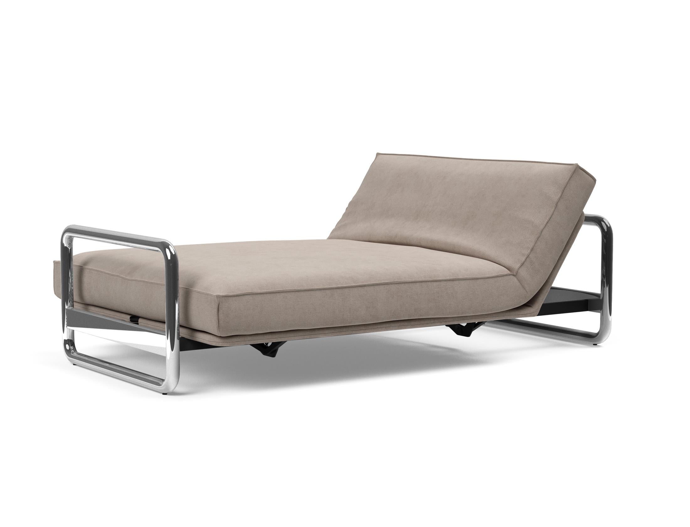 Entdecken Sie das Lomira Schlafsofa 140 Sharp Plus: Stilvolles Möbelstück mit erstklassigem Komfort und langlebigem, anpassbarem Bezug.
