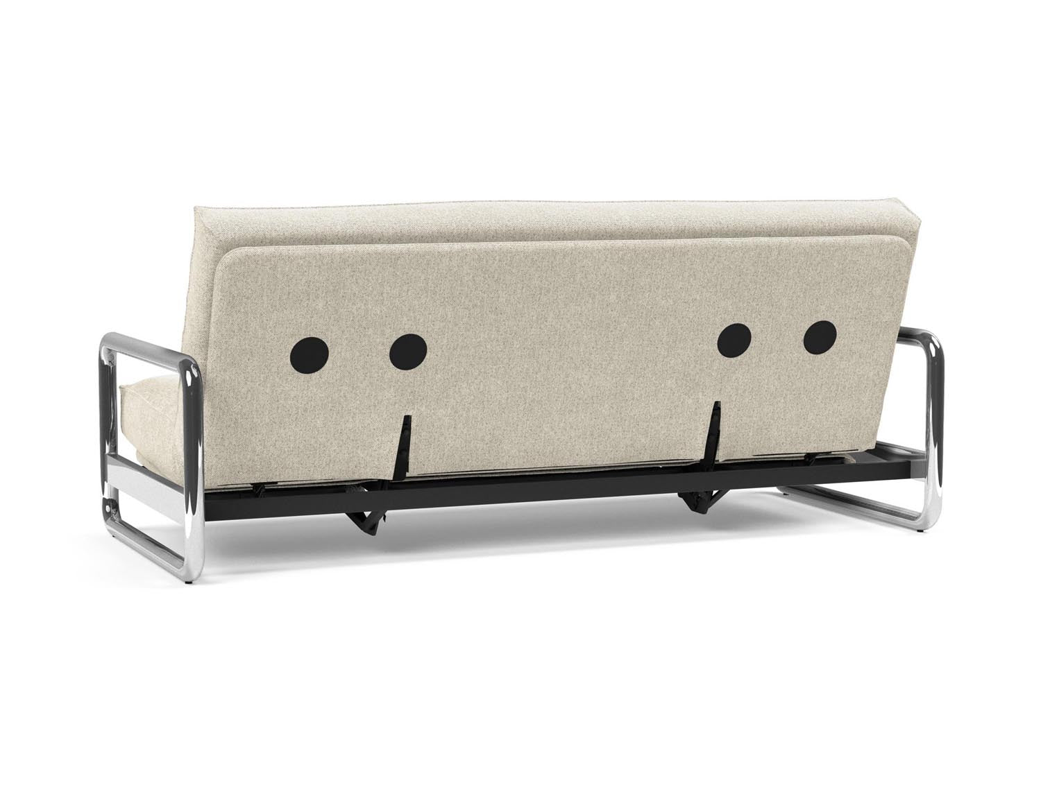 Entdecken Sie das Lomira Schlafsofa 140 Sharp Plus: Stilvolles Möbelstück mit erstklassigem Komfort und langlebigem, anpassbarem Bezug.