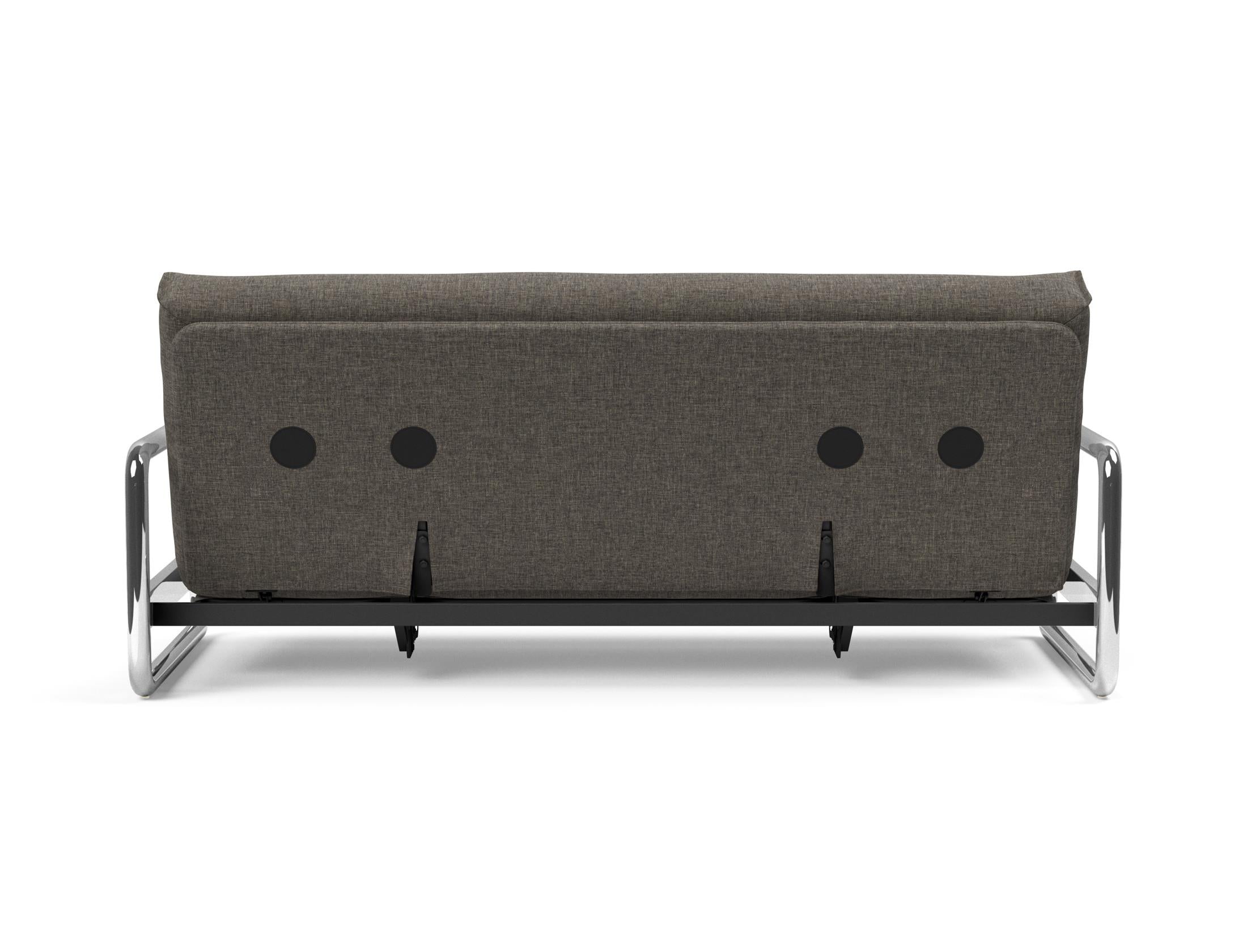 Erleben Sie das Lomira Schlafsofa 140 Nordic: stilvolles Industriedesign, erstklassige Federkernmatratze und robuste Bauweise für ultimativen Komfort.