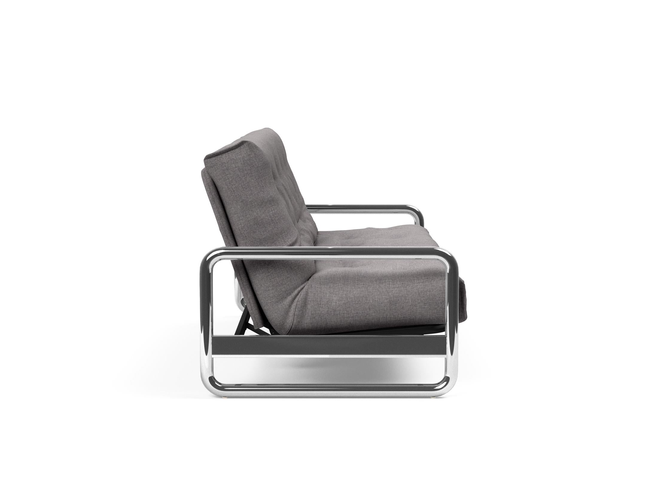 Erleben Sie das Lomira Schlafsofa 140 Nordic Soft Spring von Innovation Living – eine perfekte Kombination aus modernem Stil und optimalem Schlafkomfort.