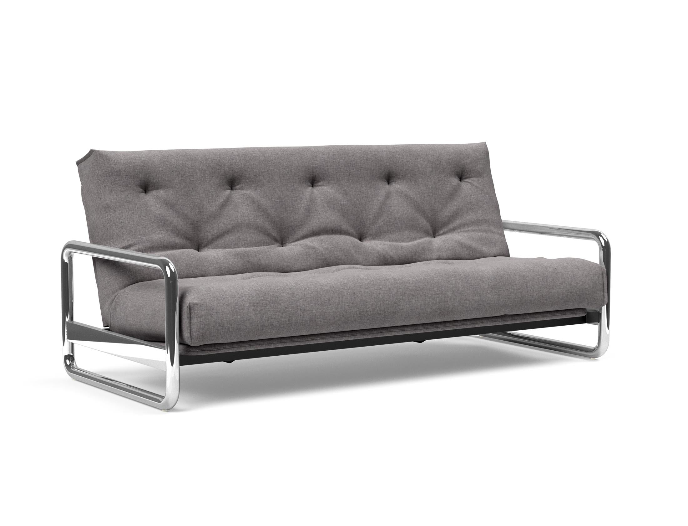 Entdecken Sie das vielseitige Lomira Schlafsofa 140 Nordic von Innovation Living – ideal für Komfort und modernes Design in jedem Raum.