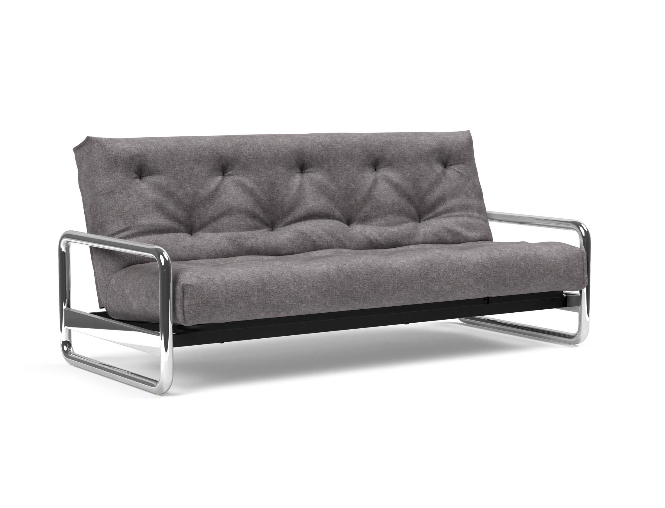 Entdecken Sie das Lomira Schlafsofa 140 Nordic Soft Spring von Innovation Living – stilvolles Design trifft auf hervorragende Schlafqualität.