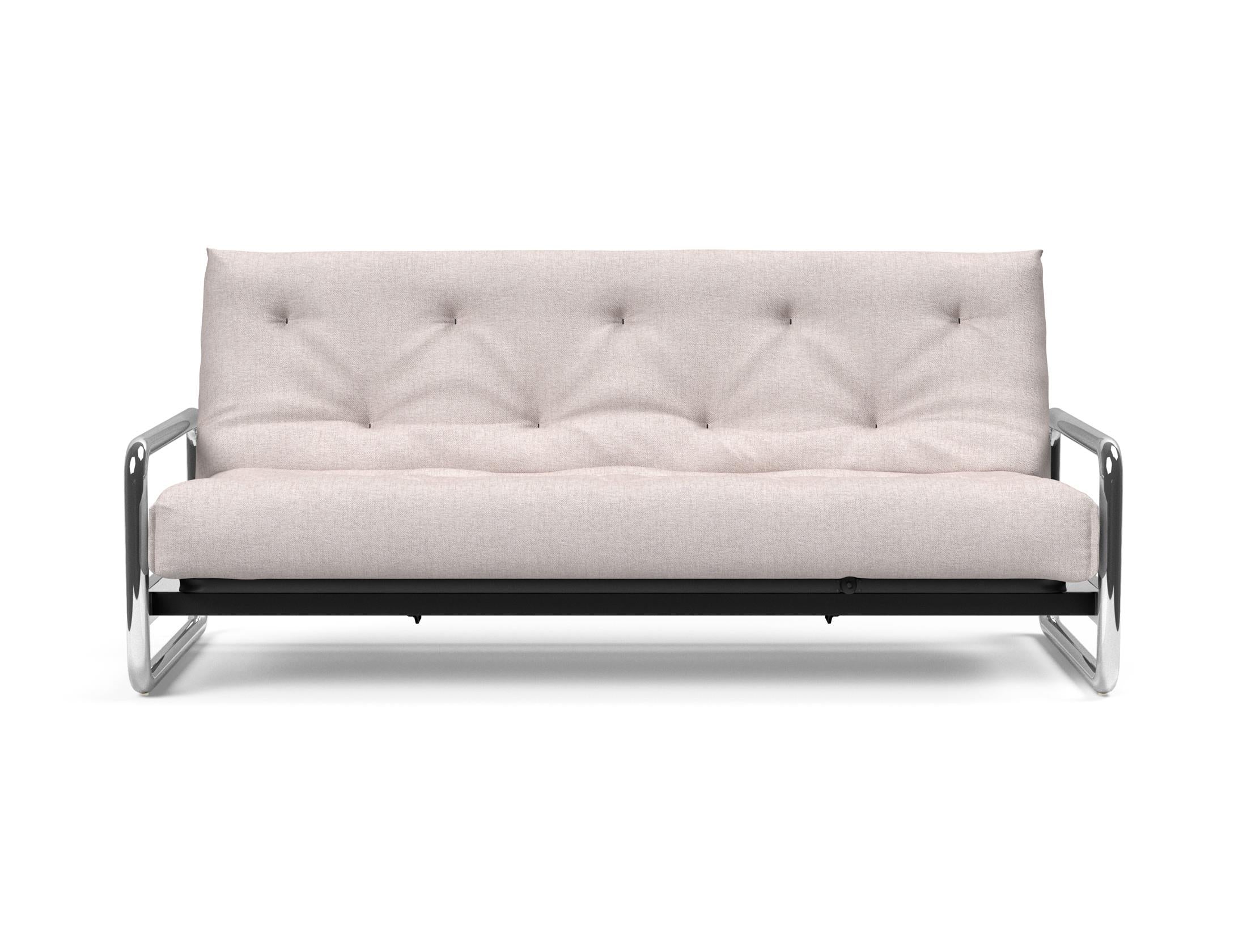 Erleben Sie das Lomira Schlafsofa 140 Nordic Soft Spring von Innovation Living – eine perfekte Kombination aus modernem Stil und optimalem Komfort für erholsame Nächte.