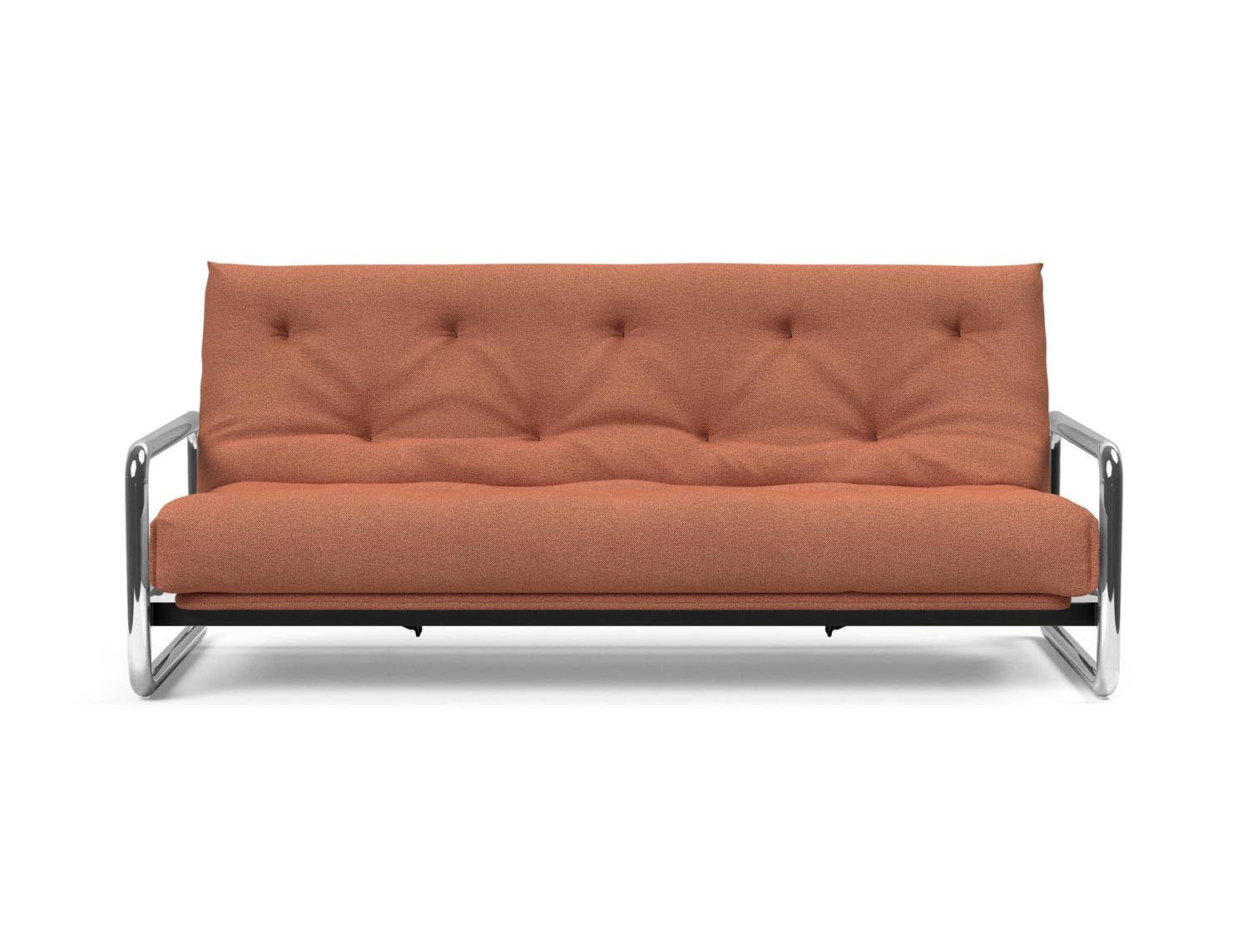 Erleben Sie das Lomira Schlafsofa 140 Nordic von Innovation Living – elegantes skandinavisches Design und optimaler Komfort dank Soft Spring Bezug.