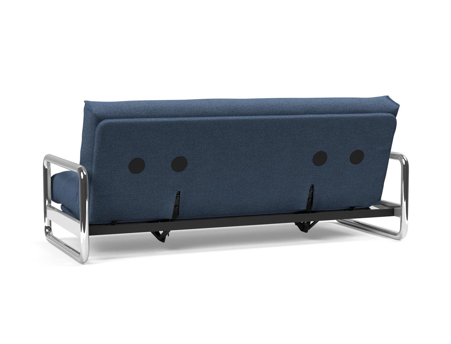 Erleben Sie das Lomira Schlafsofa 140 Nordic von Innovation Living – elegantes skandinavisches Design und optimaler Komfort dank Soft Spring Bezug.
