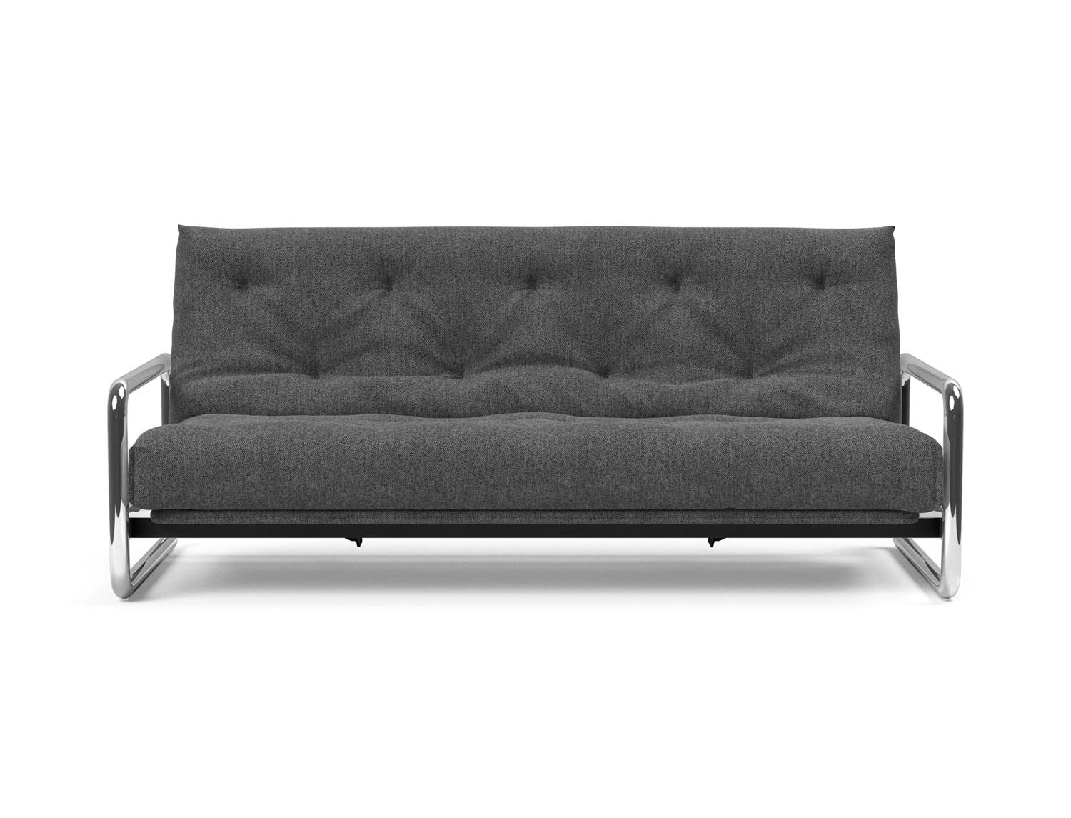 Erleben Sie das Lomira Schlafsofa 140 Nordic von Innovation Living – elegantes skandinavisches Design und optimaler Komfort dank Soft Spring Bezug.