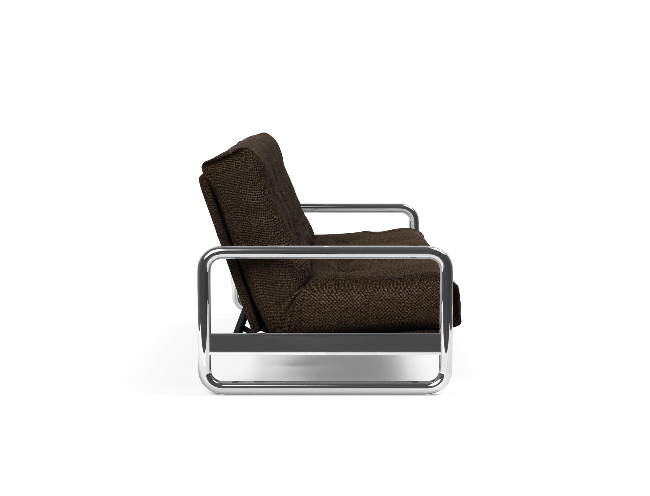 Erleben Sie das Lomira Schlafsofa 140 Nordic von Innovation Living – elegantes skandinavisches Design und optimaler Komfort dank Soft Spring Bezug.