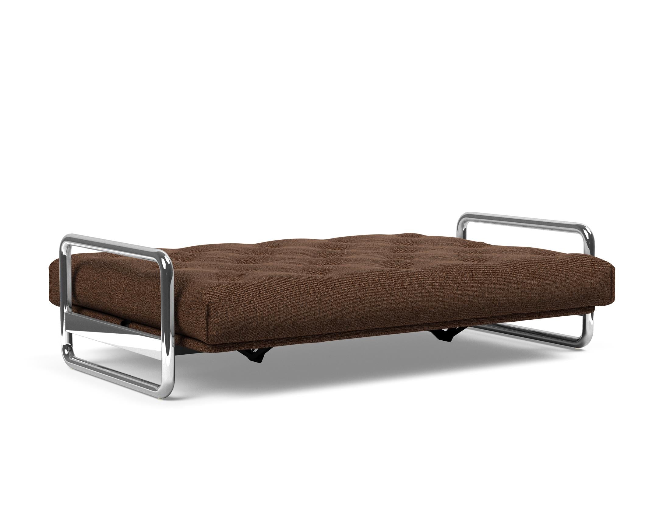 Erleben Sie das Lomira Schlafsofa 140 Nordic: stilvolles Industriedesign, erstklassige Federkernmatratze und robuste Bauweise für ultimativen Komfort.