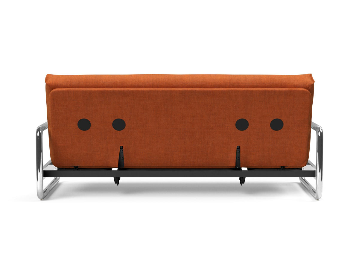 Lomira Schlafsofa 140 Nordic Soft Spring in 412 Esina Rust Orange präsentiert im Onlineshop von KAQTU Design AG. Bettsofa ist von Innovation Living