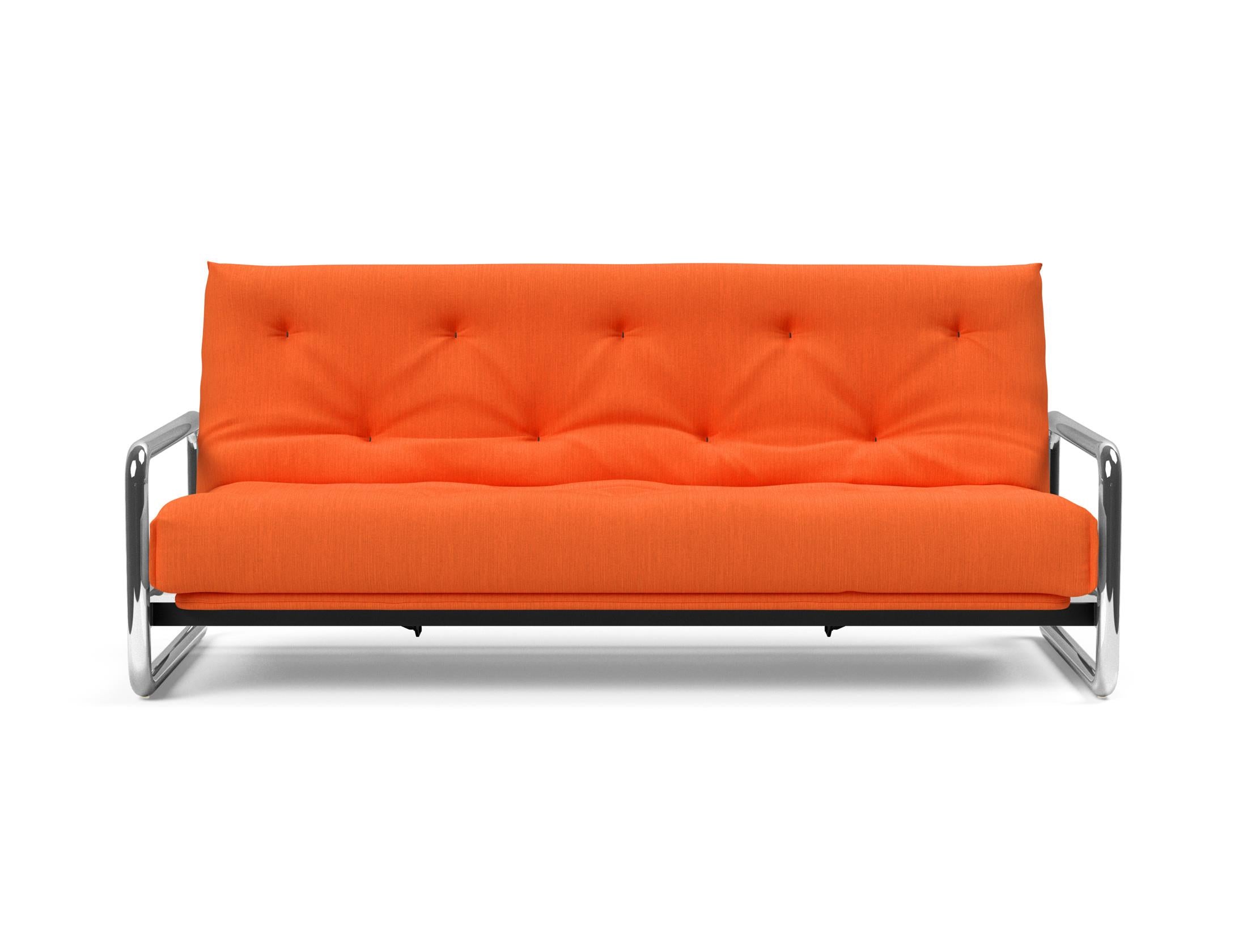 Erleben Sie das Lomira Schlafsofa 140 Nordic von Innovation Living – elegantes skandinavisches Design und optimaler Komfort dank Soft Spring Bezug.