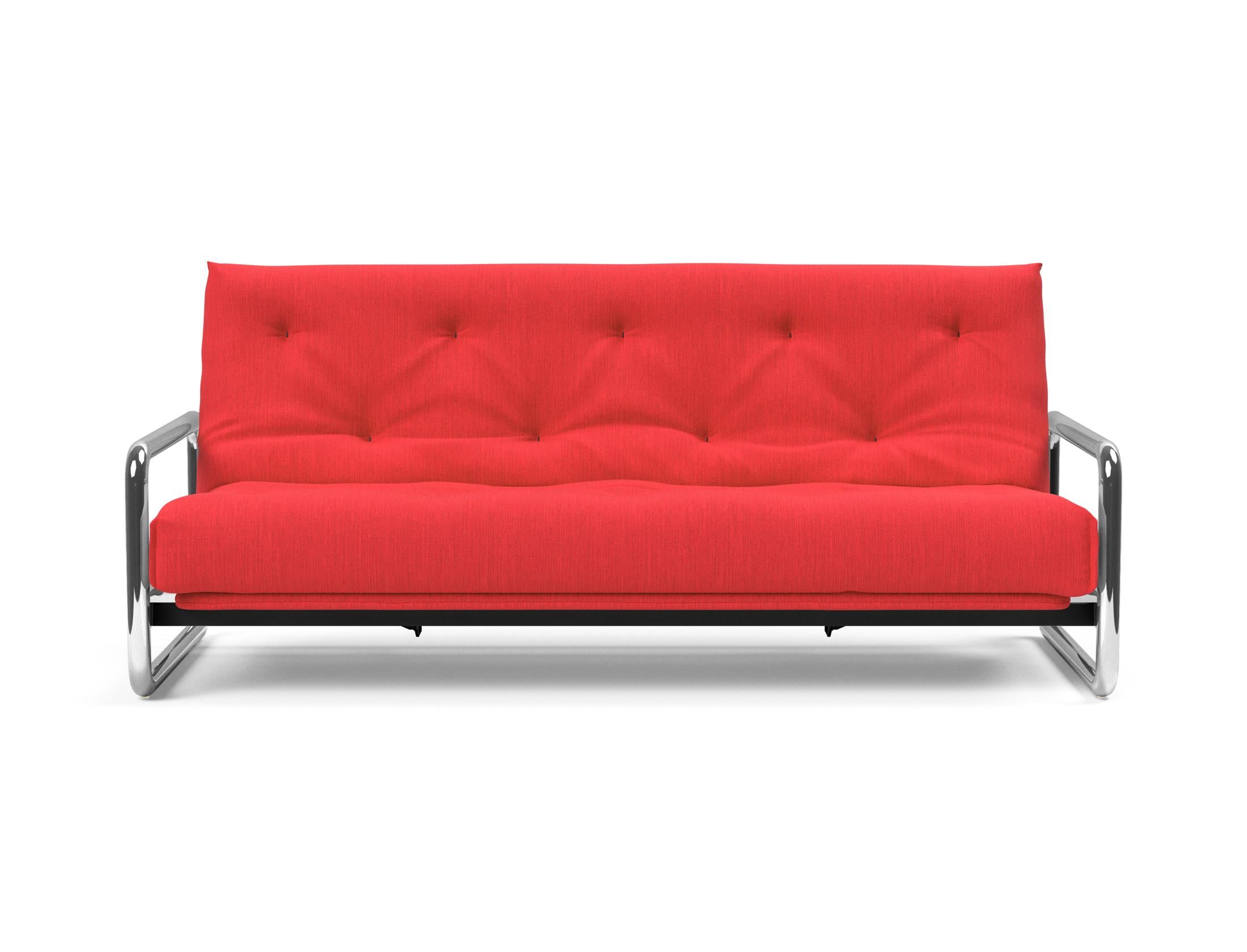 Erleben Sie das Lomira Schlafsofa 140 Nordic von Innovation Living – elegantes skandinavisches Design und optimaler Komfort dank Soft Spring Bezug.
