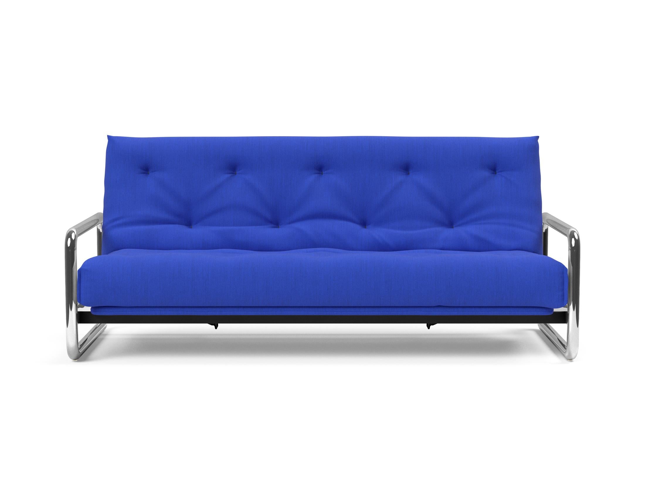 Erleben Sie das Lomira Schlafsofa 140 Nordic von Innovation Living – elegantes skandinavisches Design und optimaler Komfort dank Soft Spring Bezug.