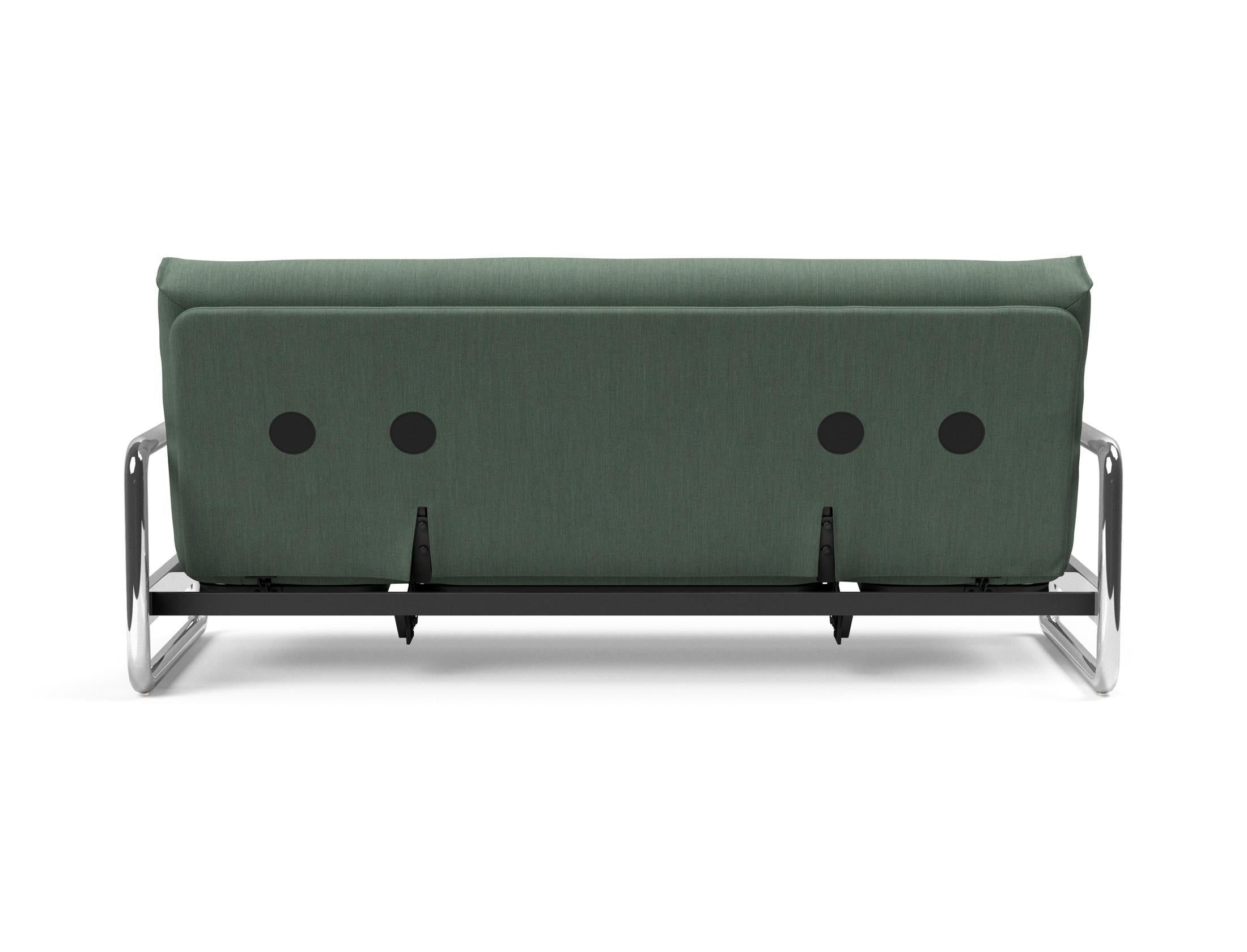 Erleben Sie das Lomira Schlafsofa 140 Nordic Soft Spring von Innovation Living – eine perfekte Kombination aus modernem Stil und optimalem Schlafkomfort.