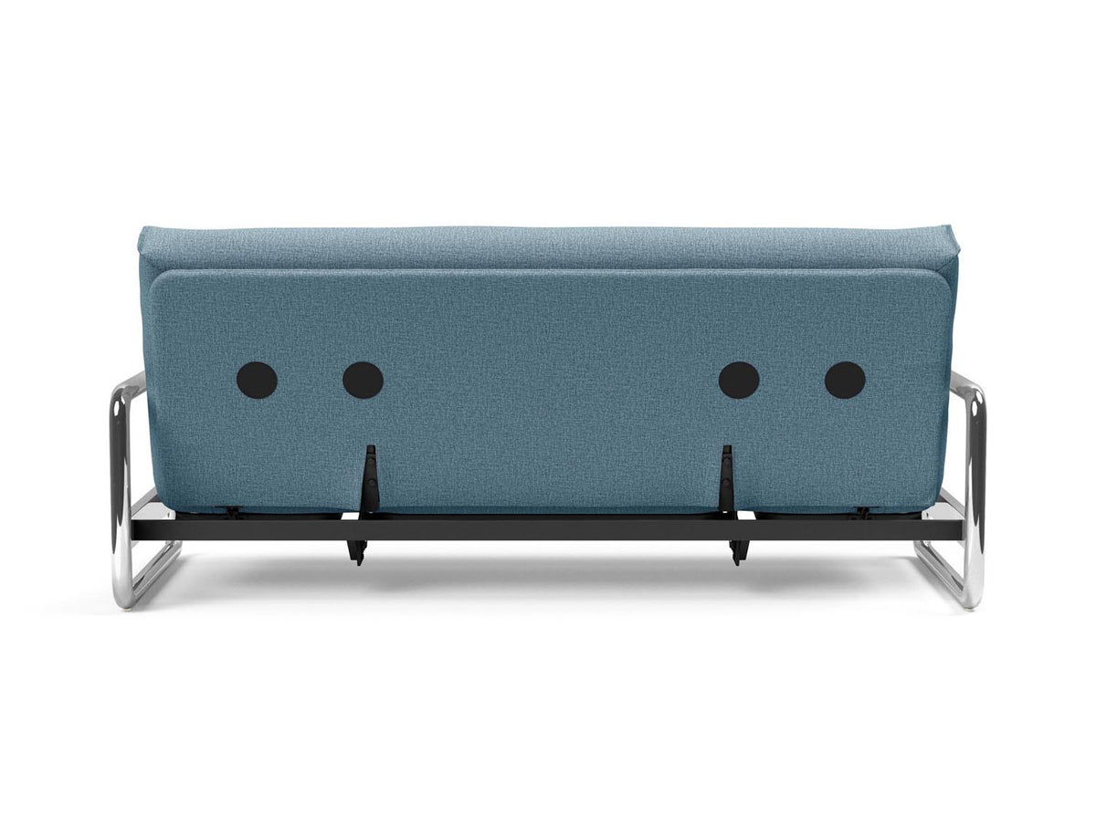 Lomira Schlafsofa 140 Nordic Soft Spring in 525 Mixed Dance Light Blue präsentiert im Onlineshop von KAQTU Design AG. Bettsofa ist von Innovation Living