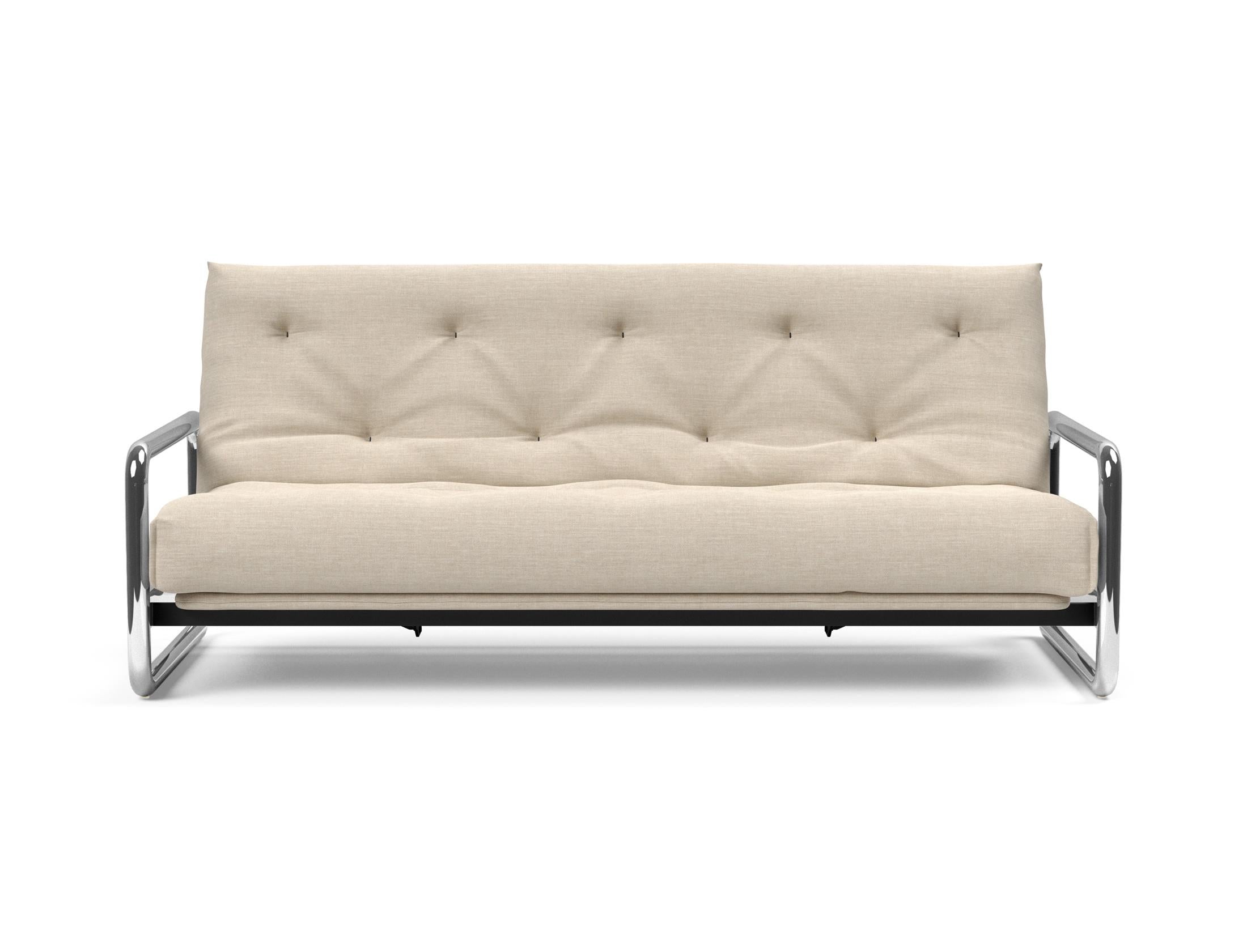 Elegantes Lomira Schlafsofa 140 Nordic mit komfortablem Soft Spring Bezug, perfekt für stilvolle Wohnräume und entspannte Nächte.