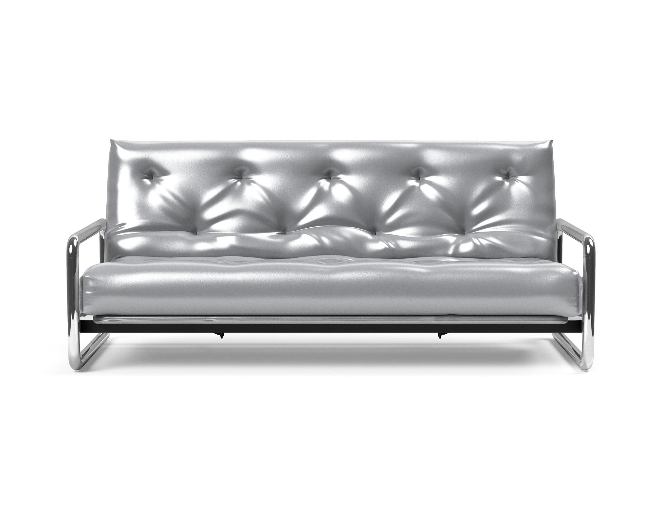 Modernes Lomira Schlafsofa 140 Nordic mit weichem Soft Spring Bezug, ideal für gemütliche Nächte und vielseitige Wohnkonzepte.