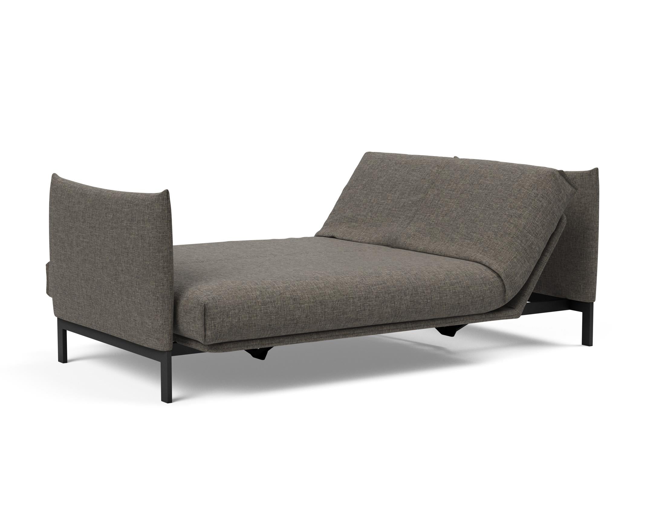 Entdecken Sie das Junus 140 Bettsofa Nordic Cover von Innovation Living – ein stilvolles, anpassungsfähiges Möbelstück für höchsten Schlafkomfort.