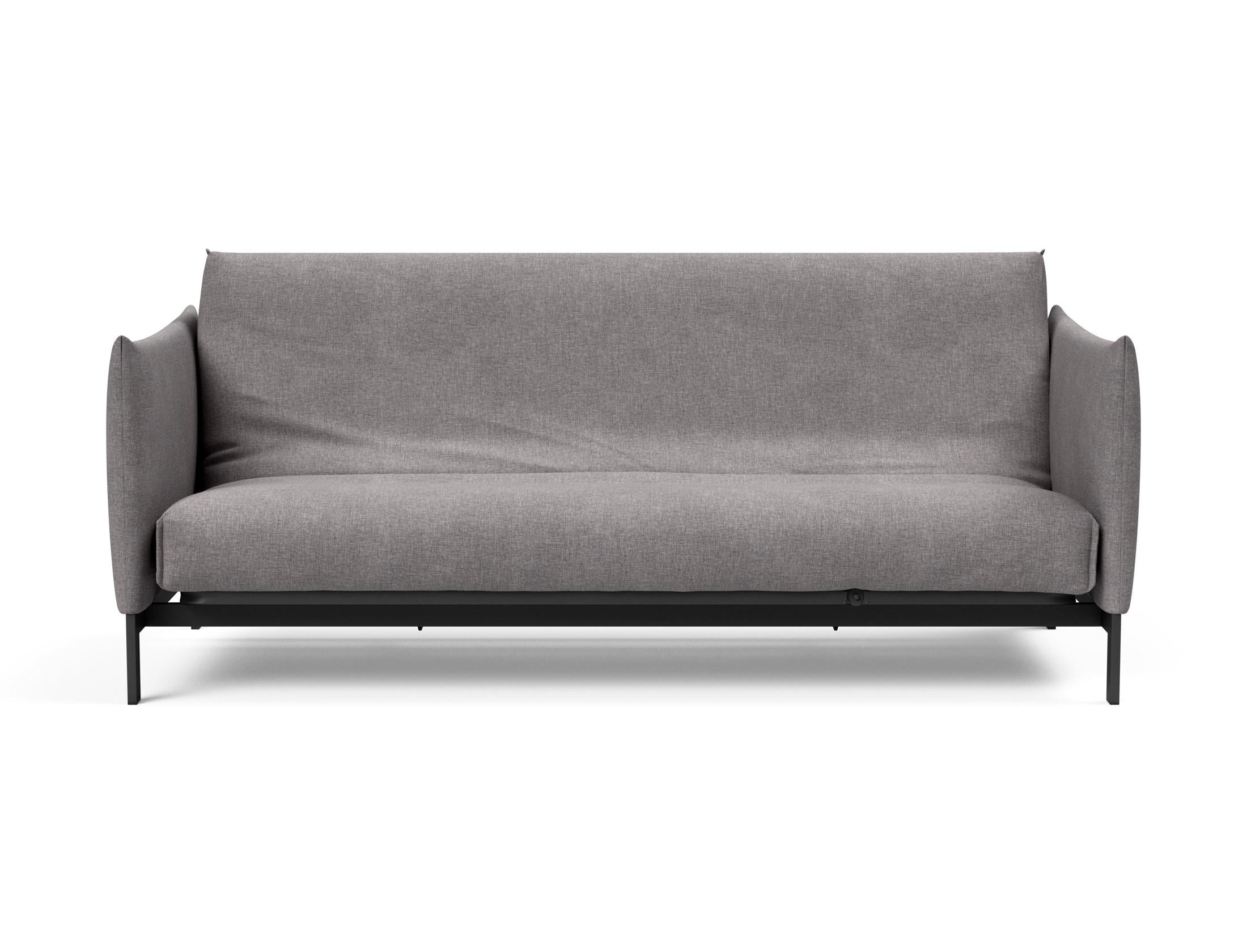 Entdecken Sie das Junus 140 Bettsofa mit Nordic Cover von Innovation Living – stilvolles Design trifft auf hohen Schlafkomfort und Vielseitigkeit.