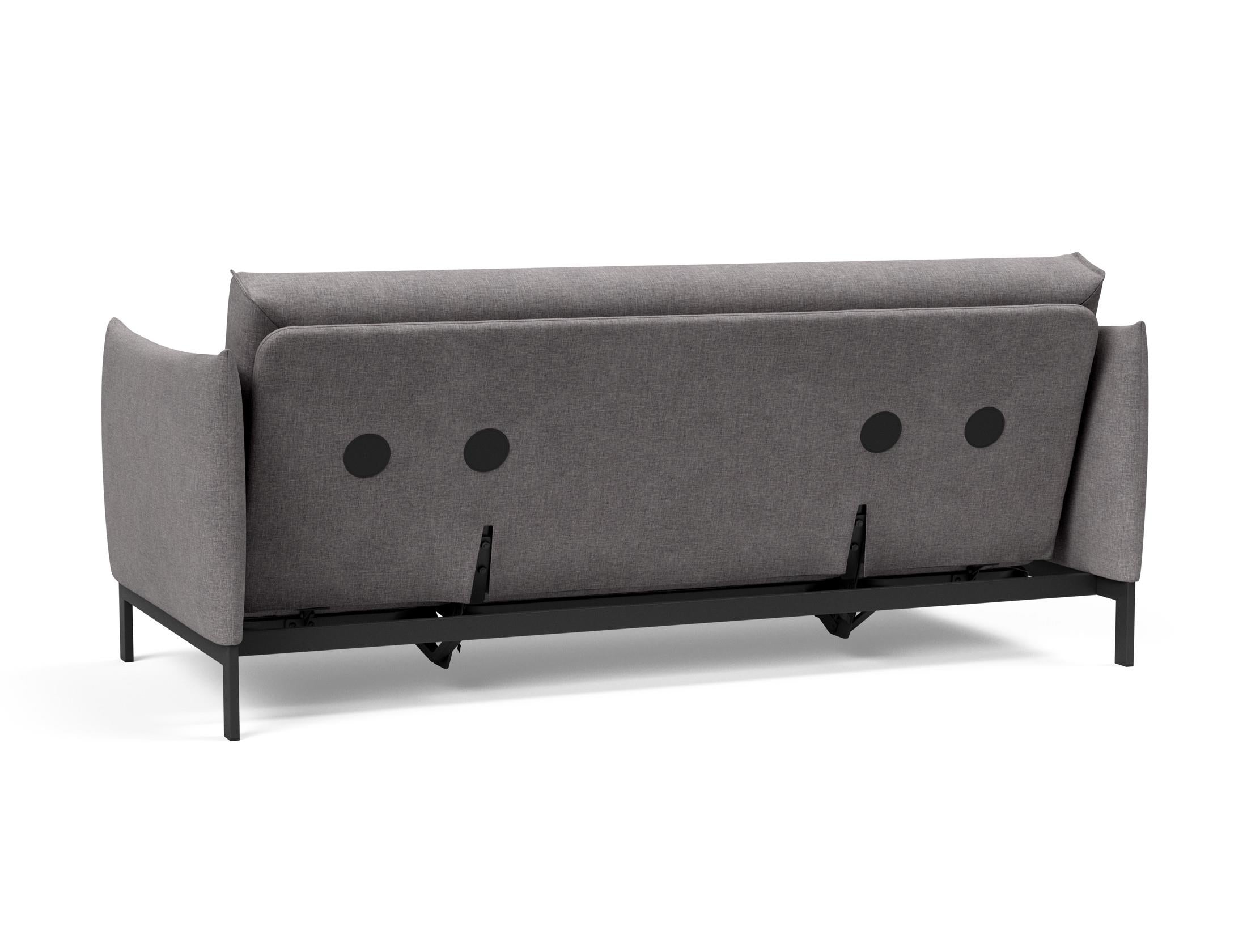 Entdecken Sie das Junus 140 Bettsofa Nordic Cover von Innovation Living – ein stilvolles, anpassungsfähiges Möbelstück für höchsten Schlafkomfort.