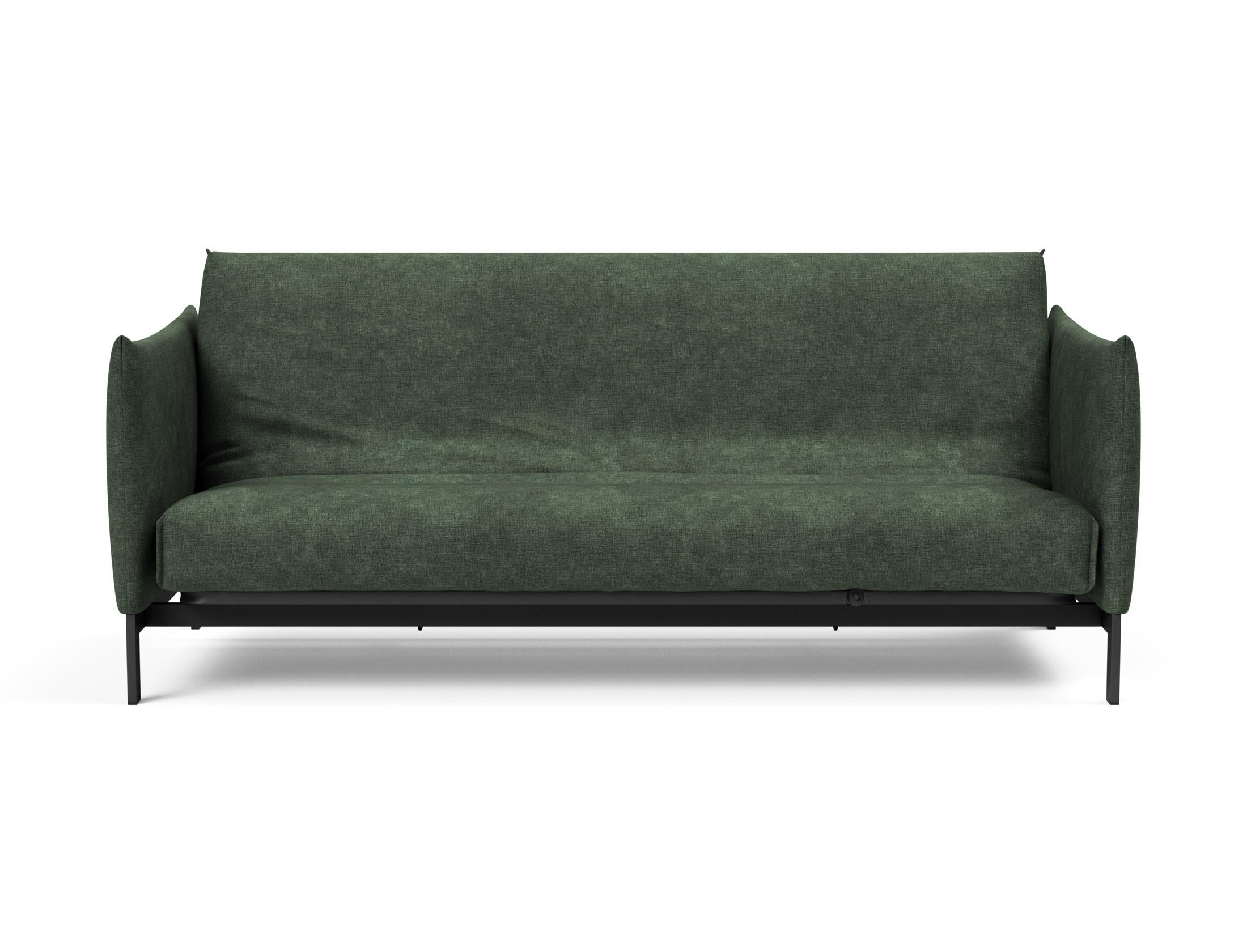 Entdecken Sie das Junus 140 Bettsofa Nordic Cover von Innovation Living – modernes Design, flexible Liegepositionen und hochwertige Materialien für optimalen Komfort.