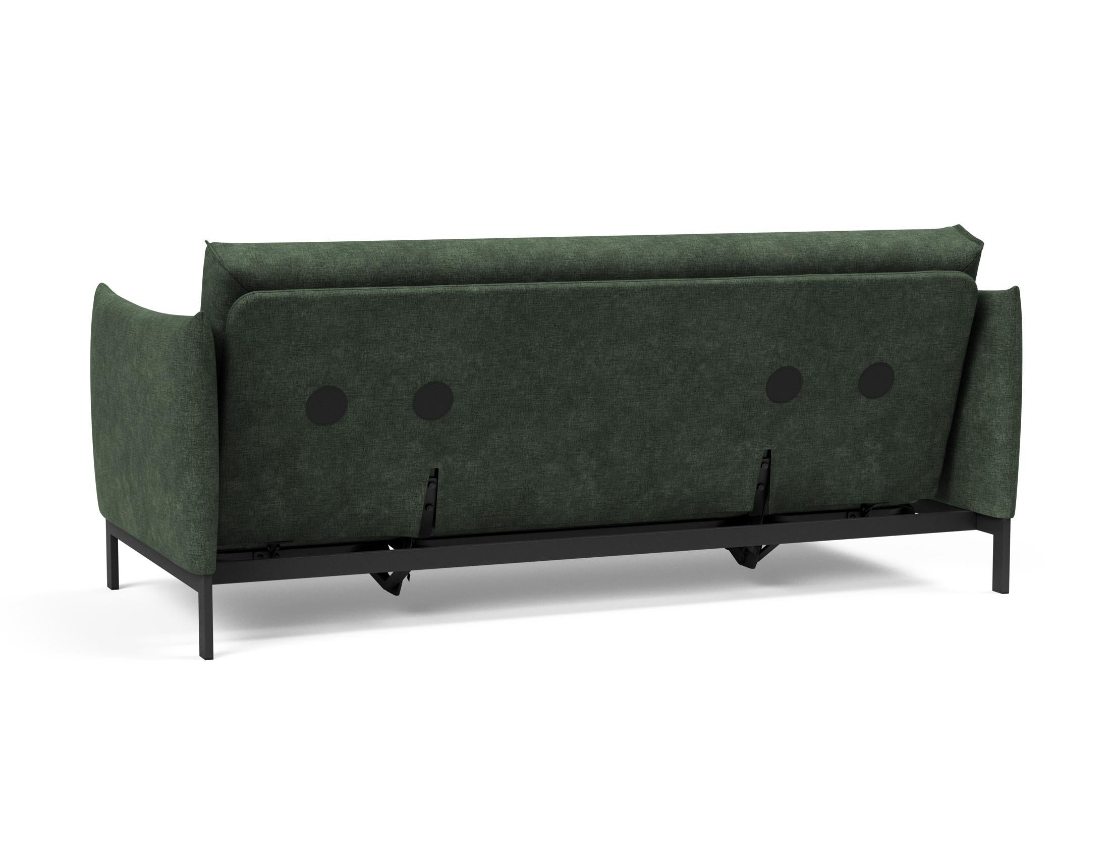 Entdecken Sie das Junus 140 Bettsofa Nordic Cover von Innovation Living – ein stilvolles, anpassungsfähiges Möbelstück für höchsten Schlafkomfort.