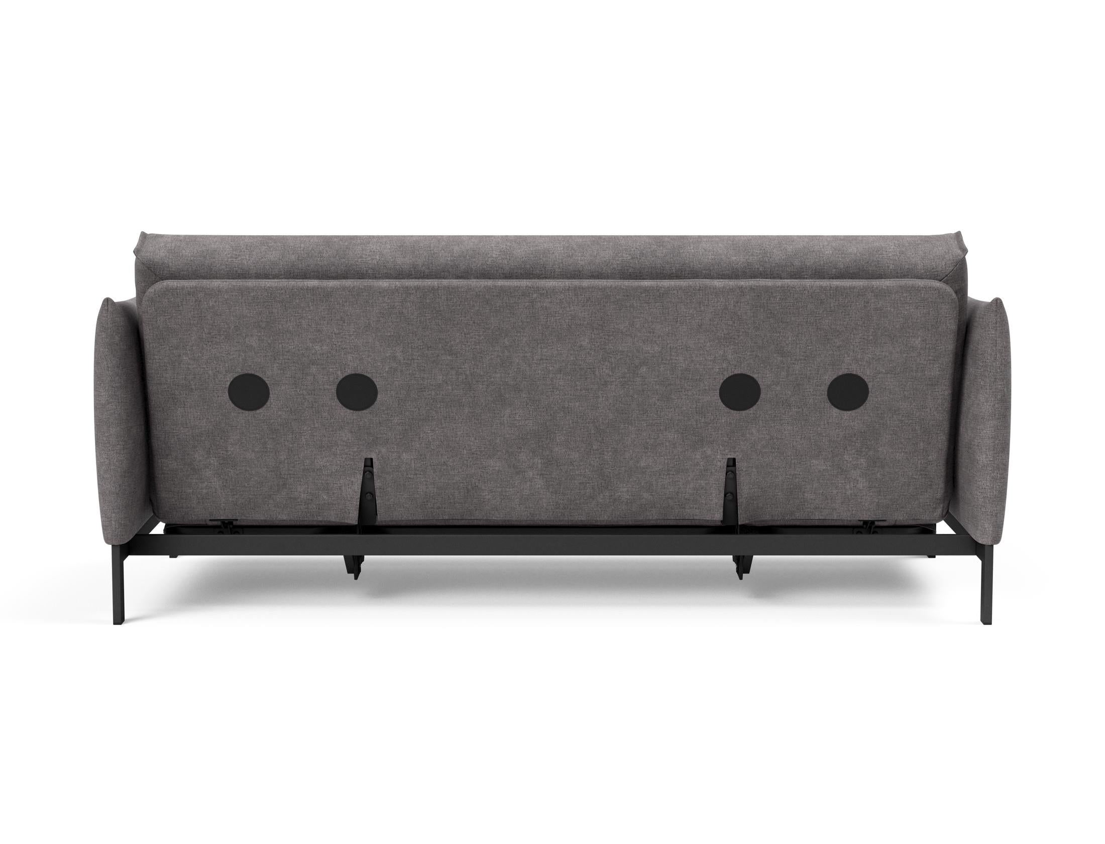 Erleben Sie das Junus 140 Bettsofa Nordic Cover von Innovation Living – die perfekte Fusion aus modernem Design, Flexibilität und unvergleichlichem Komfort.