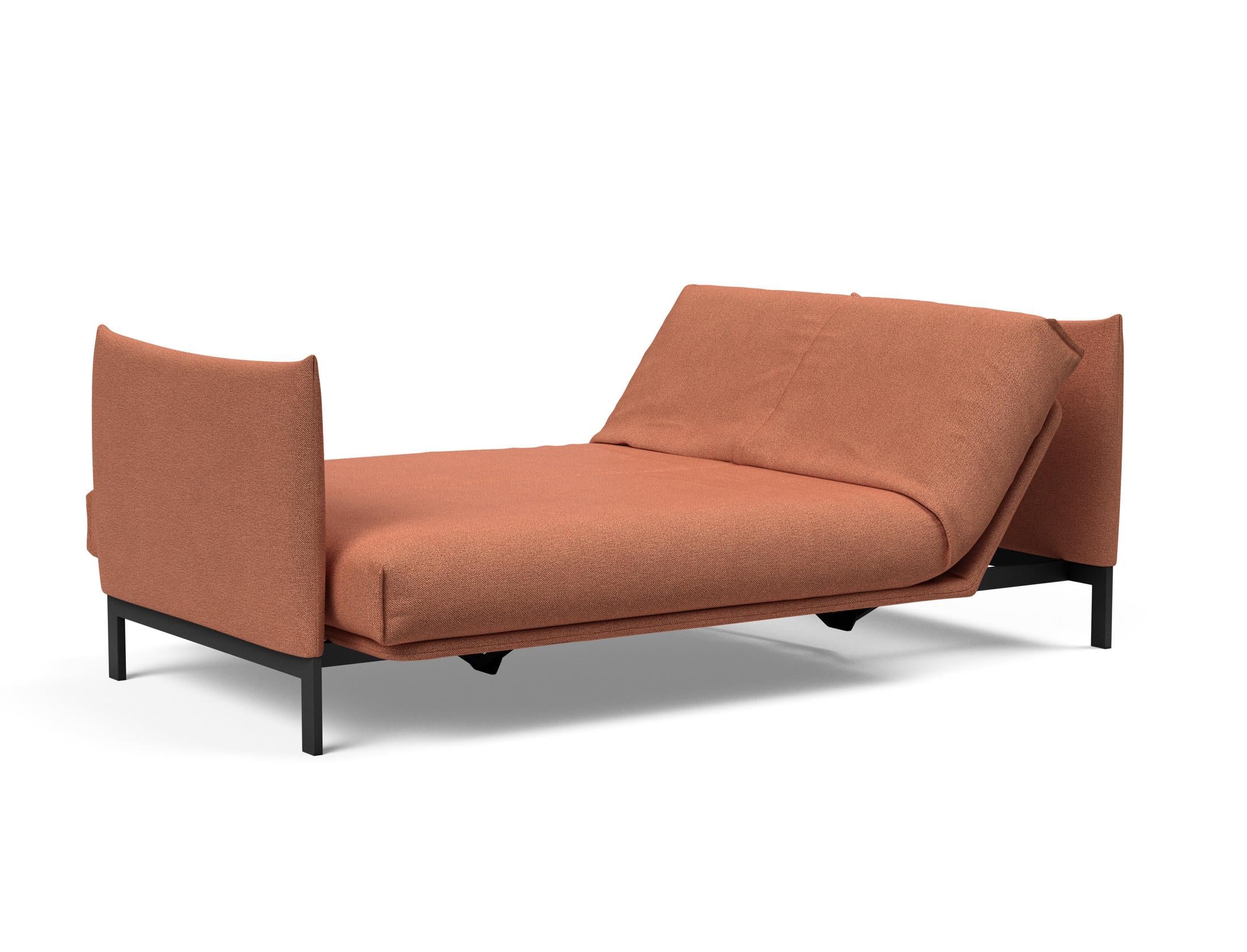 Entdecken Sie das Junus 140 Bettsofa Nordic Cover von Innovation Living – stilvolles Design trifft auf hohen Komfort und Funktionalität für Ihr Zuhause.