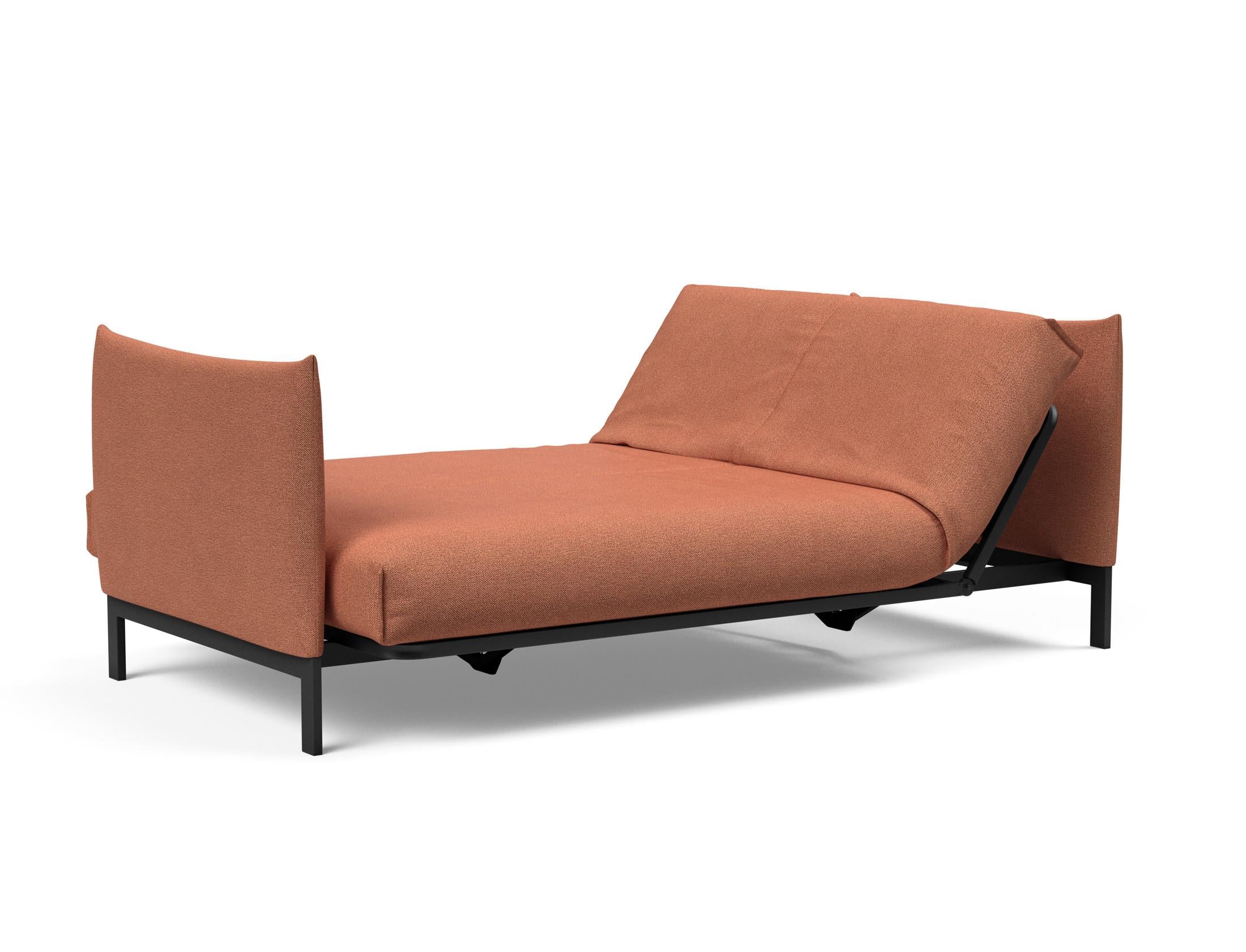 Entdecken Sie das Junus 140 Bettsofa Nordic Cover von Innovation Living – ein stilvolles, anpassungsfähiges Möbelstück für höchsten Schlafkomfort.