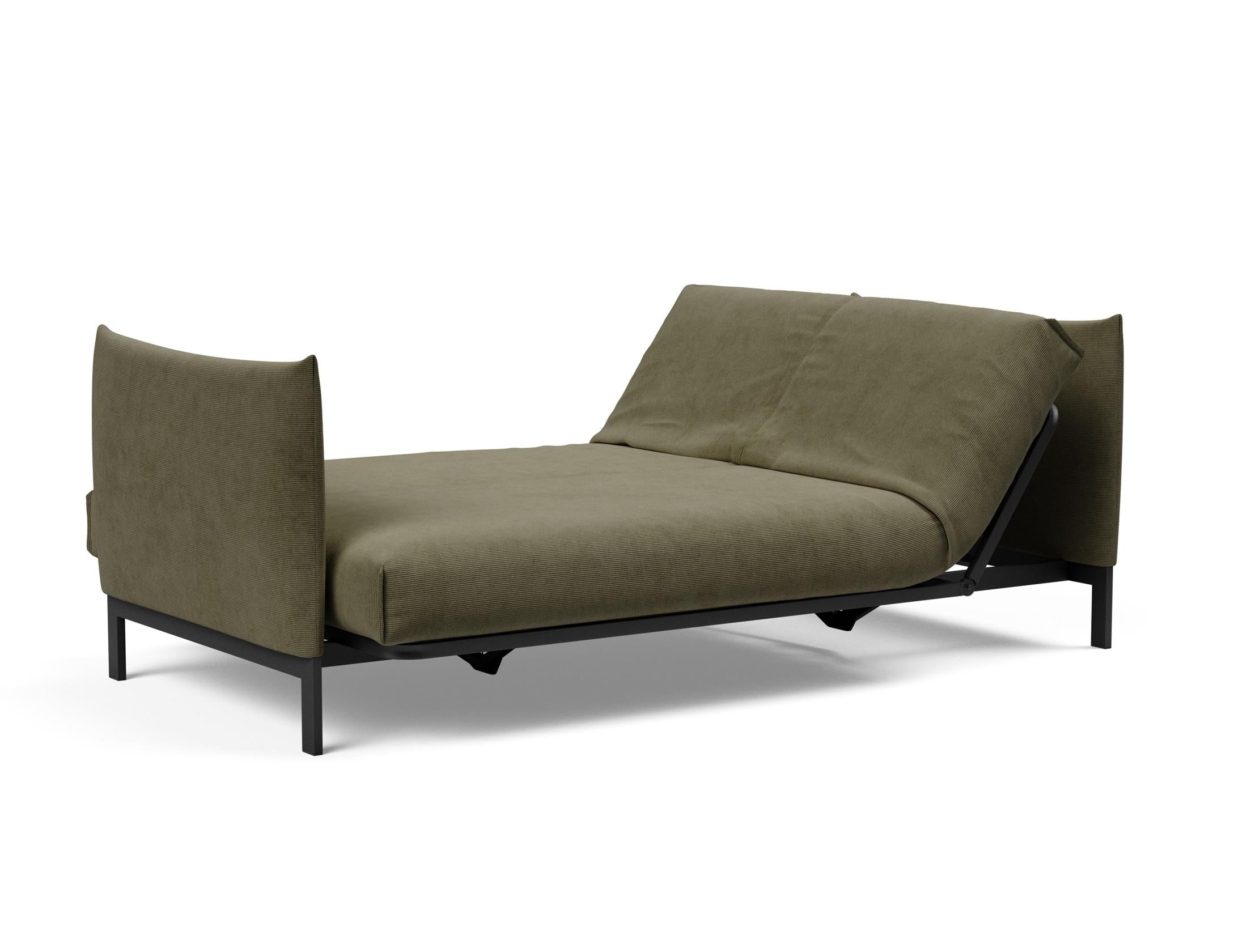 Entdecken Sie das Junus 140 Bettsofa Nordic Cover von Innovation Living – stilvolles Design trifft auf hohen Komfort und Funktionalität für Ihr Zuhause.