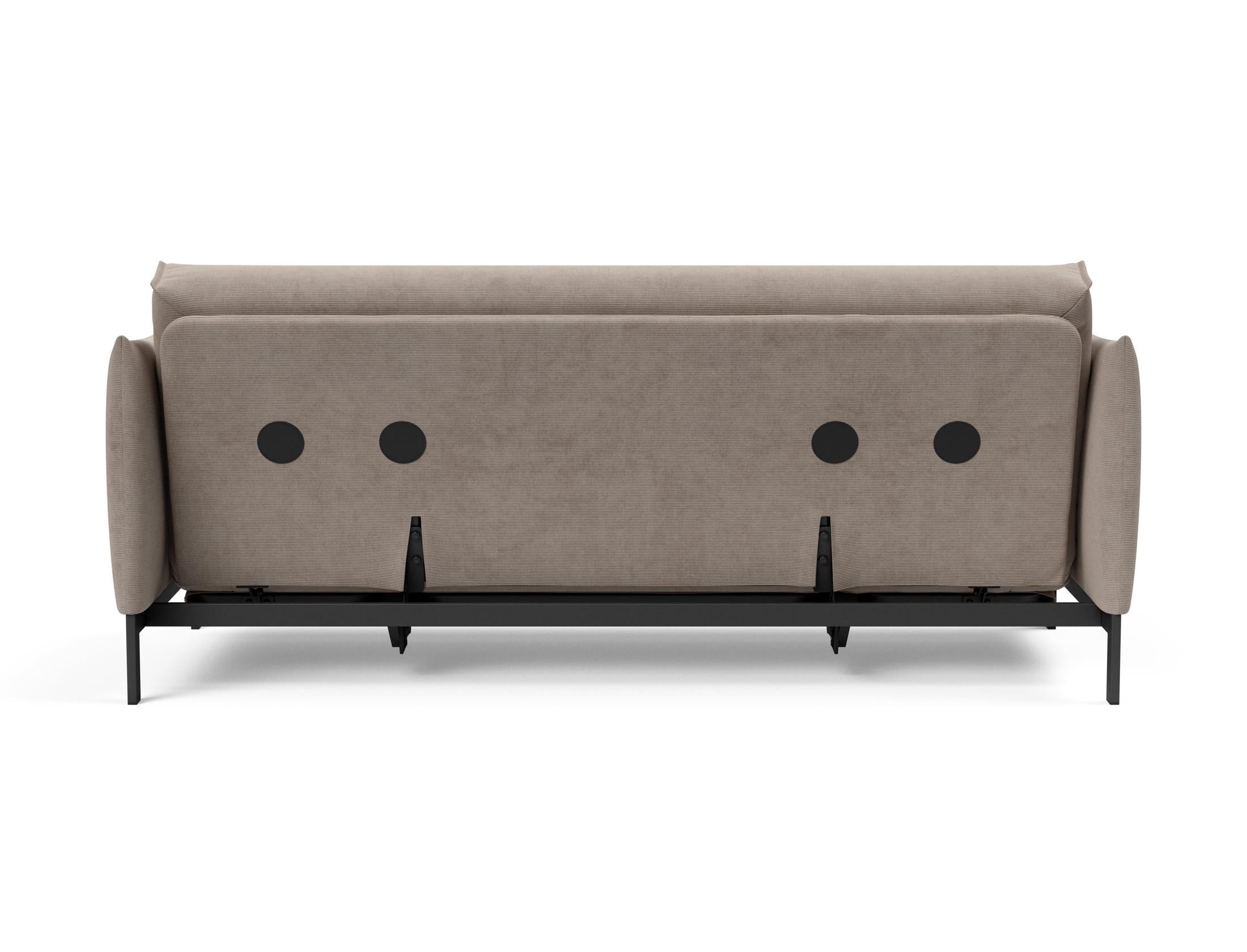 Erleben Sie das Junus 140 Bettsofa Nordic Cover von Innovation Living – ein elegantes, flexibles Möbelstück, das Komfort und Stil vereint.