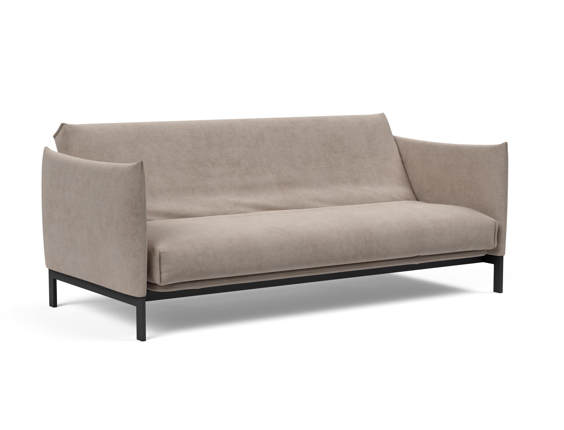 Erleben Sie das Junus 140 Bettsofa Nordic Cover von Innovation Living – die perfekte Fusion aus modernem Design, Flexibilität und unvergleichlichem Komfort.
