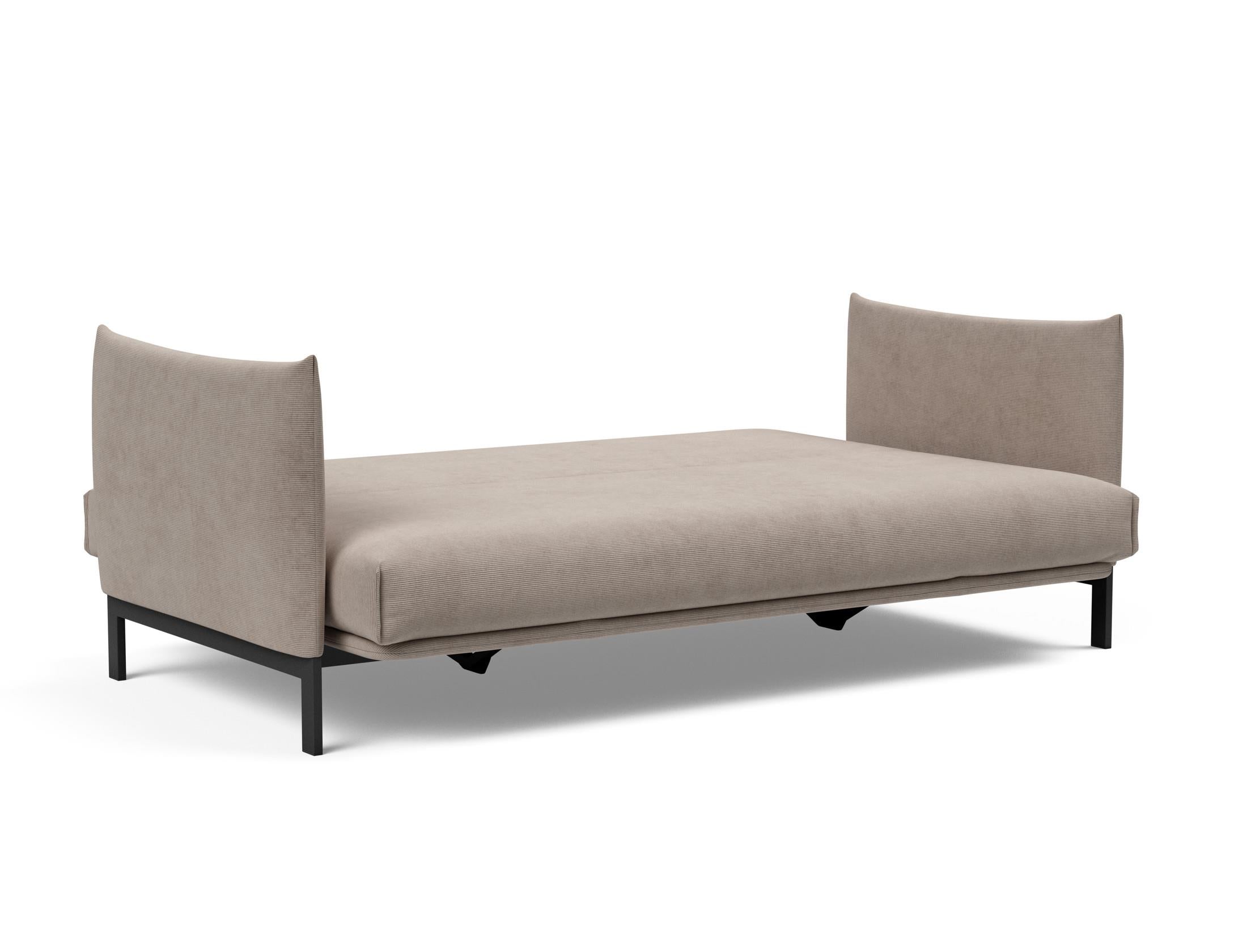 Erleben Sie das Junus 140 Bettsofa Nordic Cover von Innovation Living – ein elegantes, flexibles Möbelstück, das Komfort und Stil vereint.