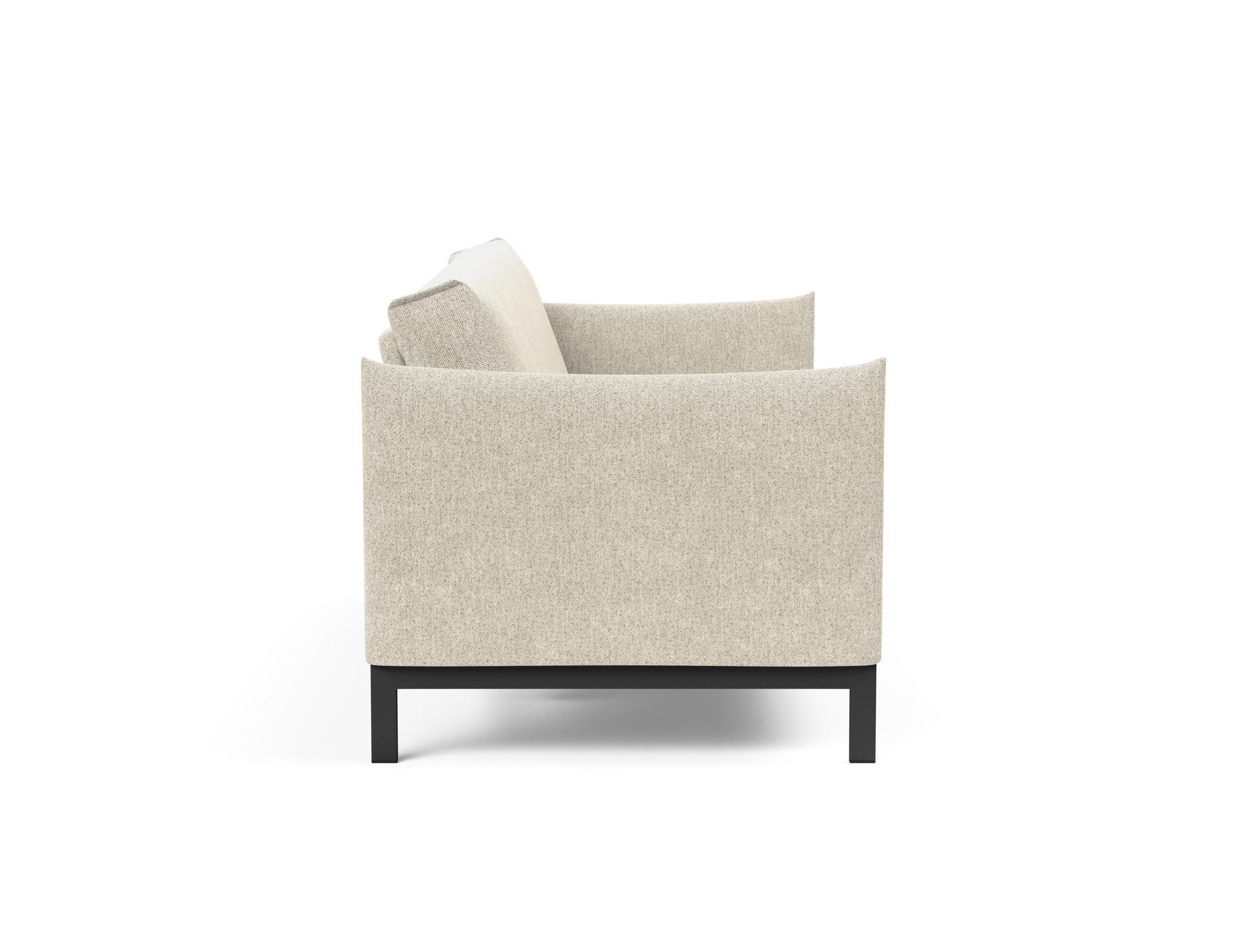 Entdecken Sie das Junus 140 Bettsofa mit Nordic Cover von Innovation Living – stilvolles Design trifft auf höchsten Schlafkomfort für jeden Tag.