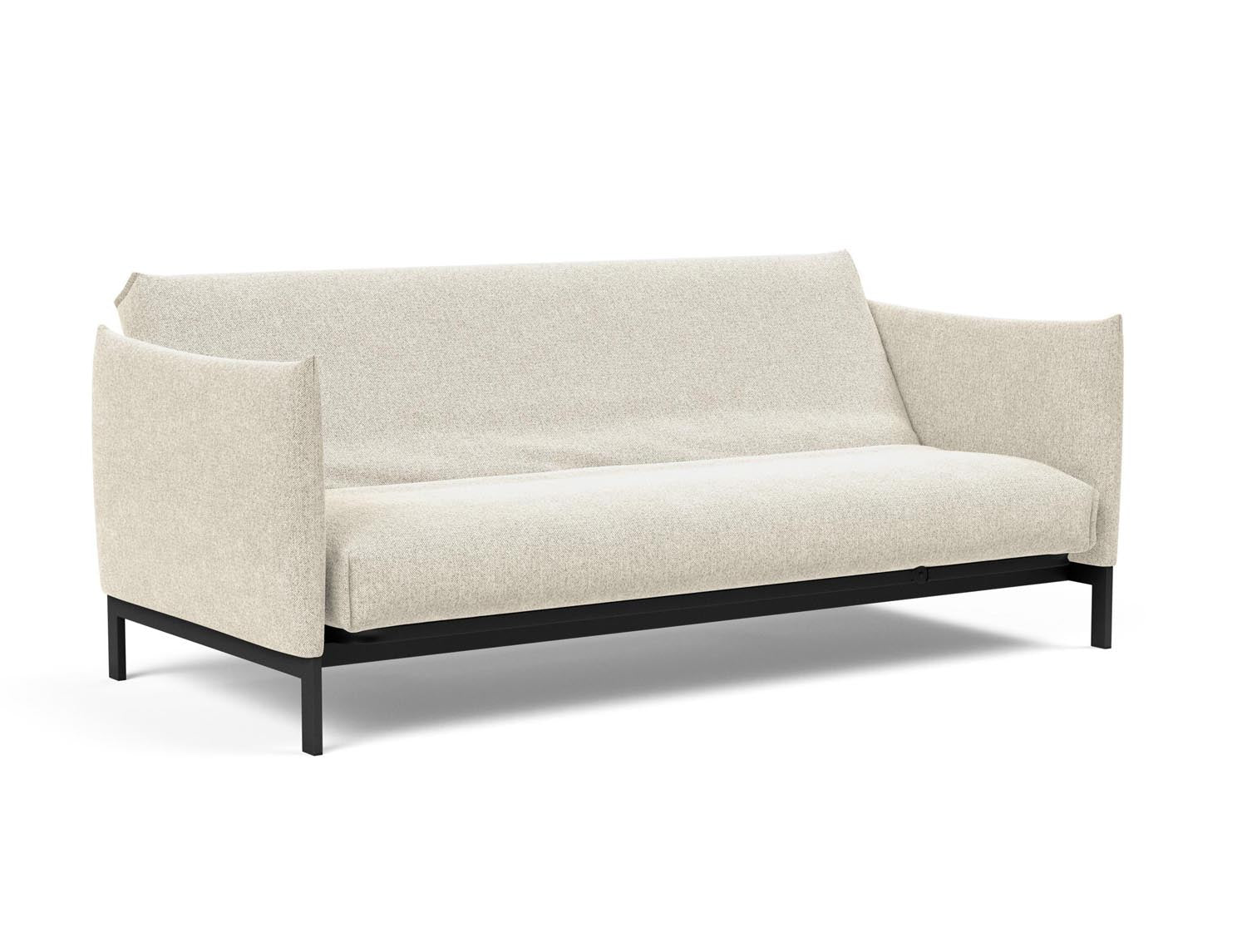 Erleben Sie das Junus 140 Bettsofa Nordic Cover von Innovation Living – eine elegante Lösung für Schlafen und Entspannen in jedem Raum.