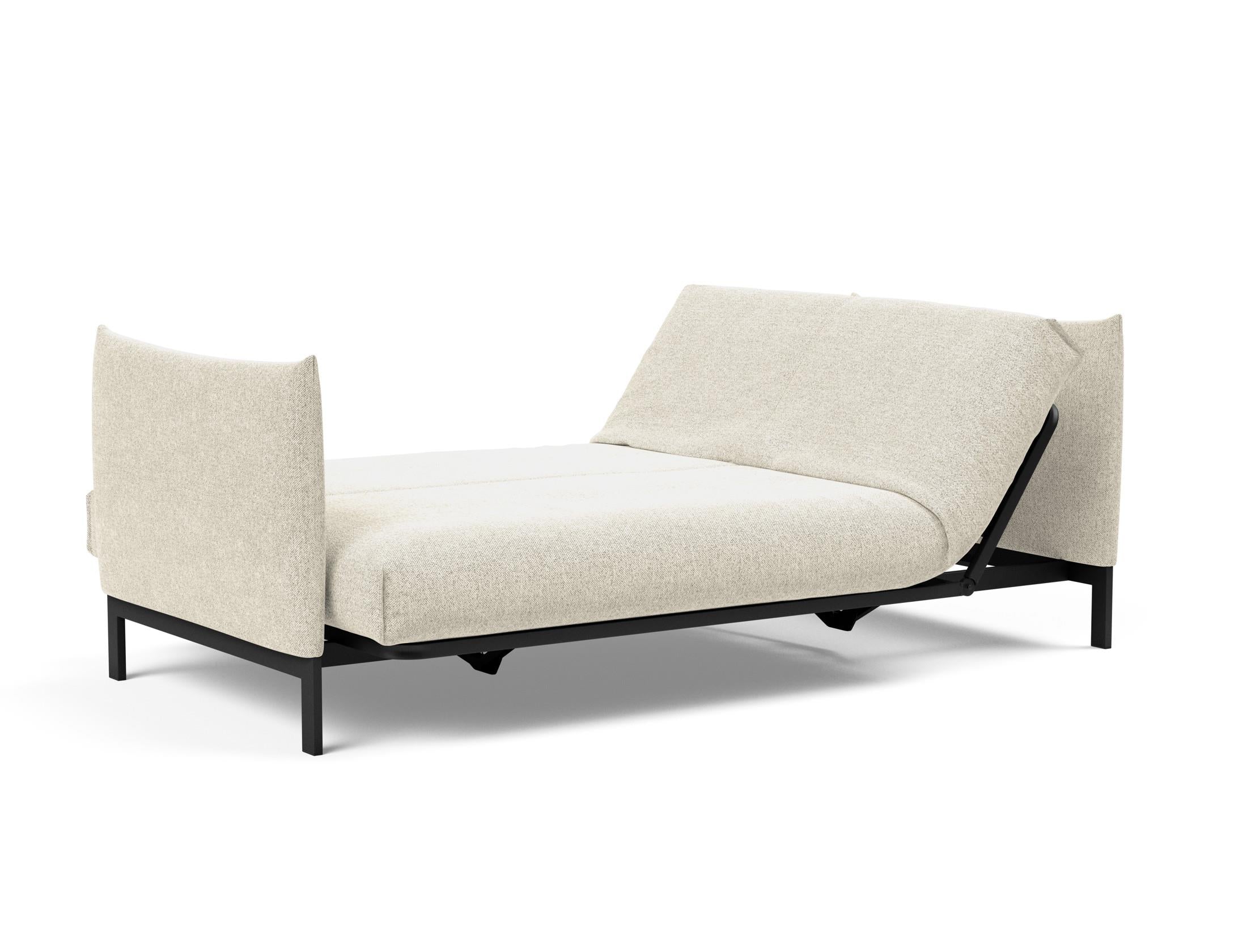Entdecken Sie das Junus 140 Bettsofa Nordic Cover von Innovation Living – stilvolles Design trifft auf hohen Komfort und Funktionalität für Ihr Zuhause.