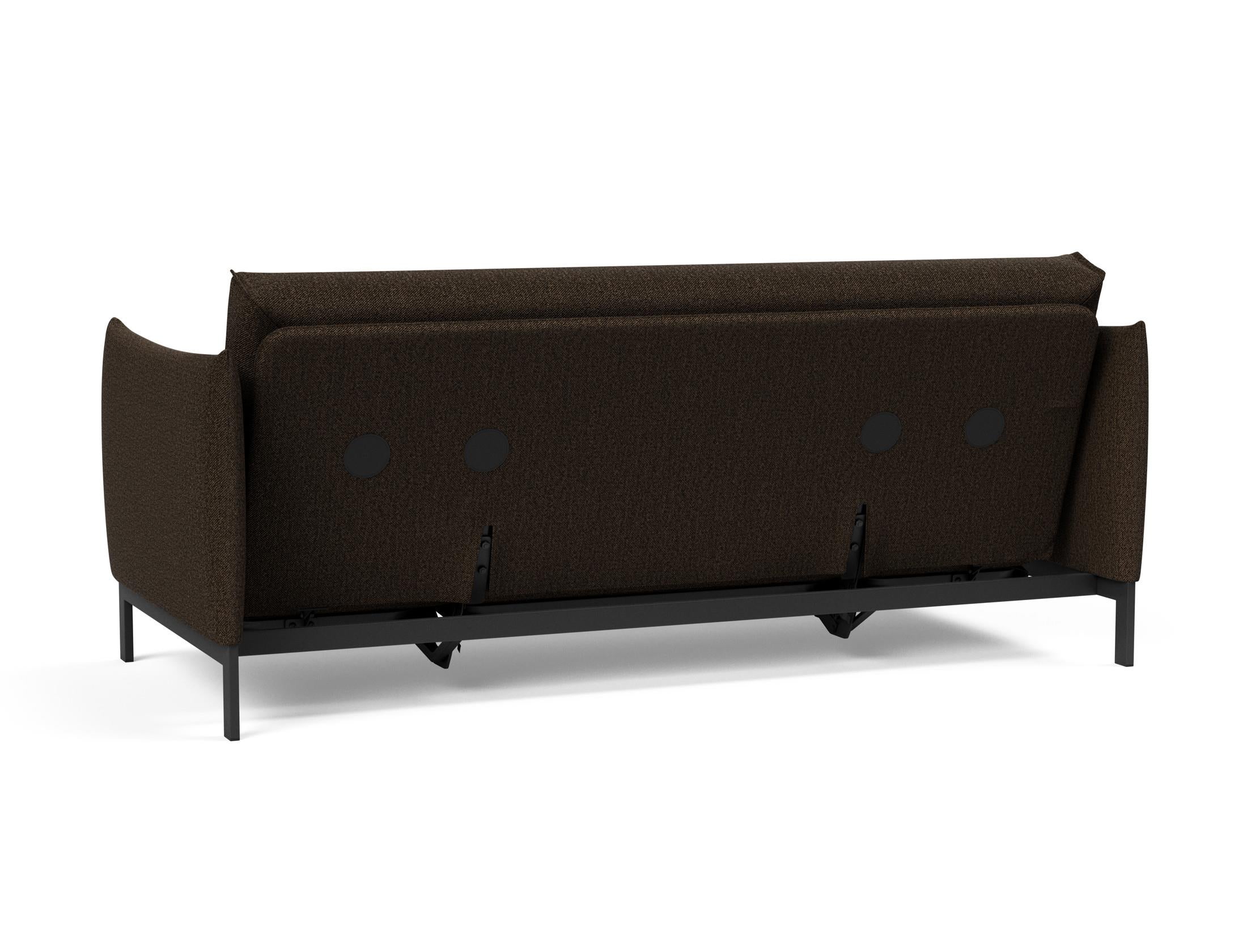 Entdecken Sie das Junus 140 Bettsofa Nordic Cover von Innovation Living – ein stilvolles, anpassungsfähiges Möbelstück für höchsten Schlafkomfort.