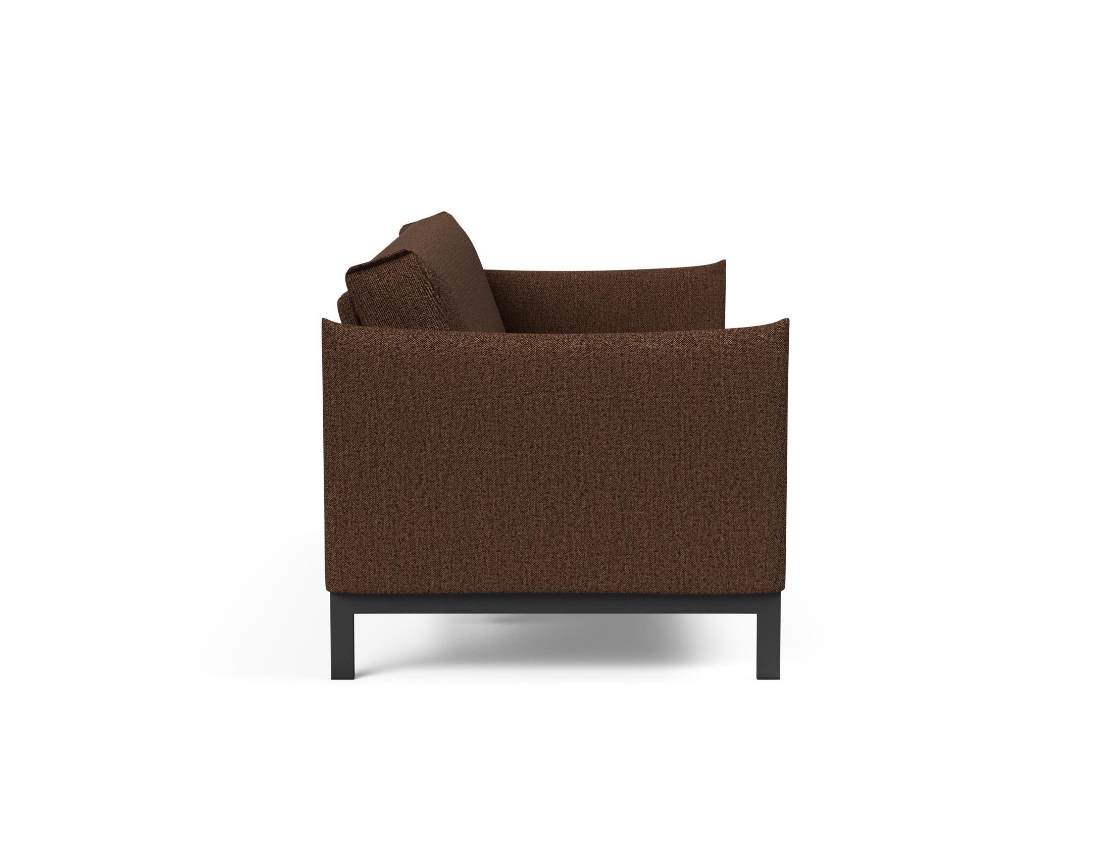 Entdecken Sie das Junus 140 Bettsofa mit Nordic Cover von Innovation Living – stilvolles Design trifft auf hohen Schlafkomfort für Ihr Zuhause.