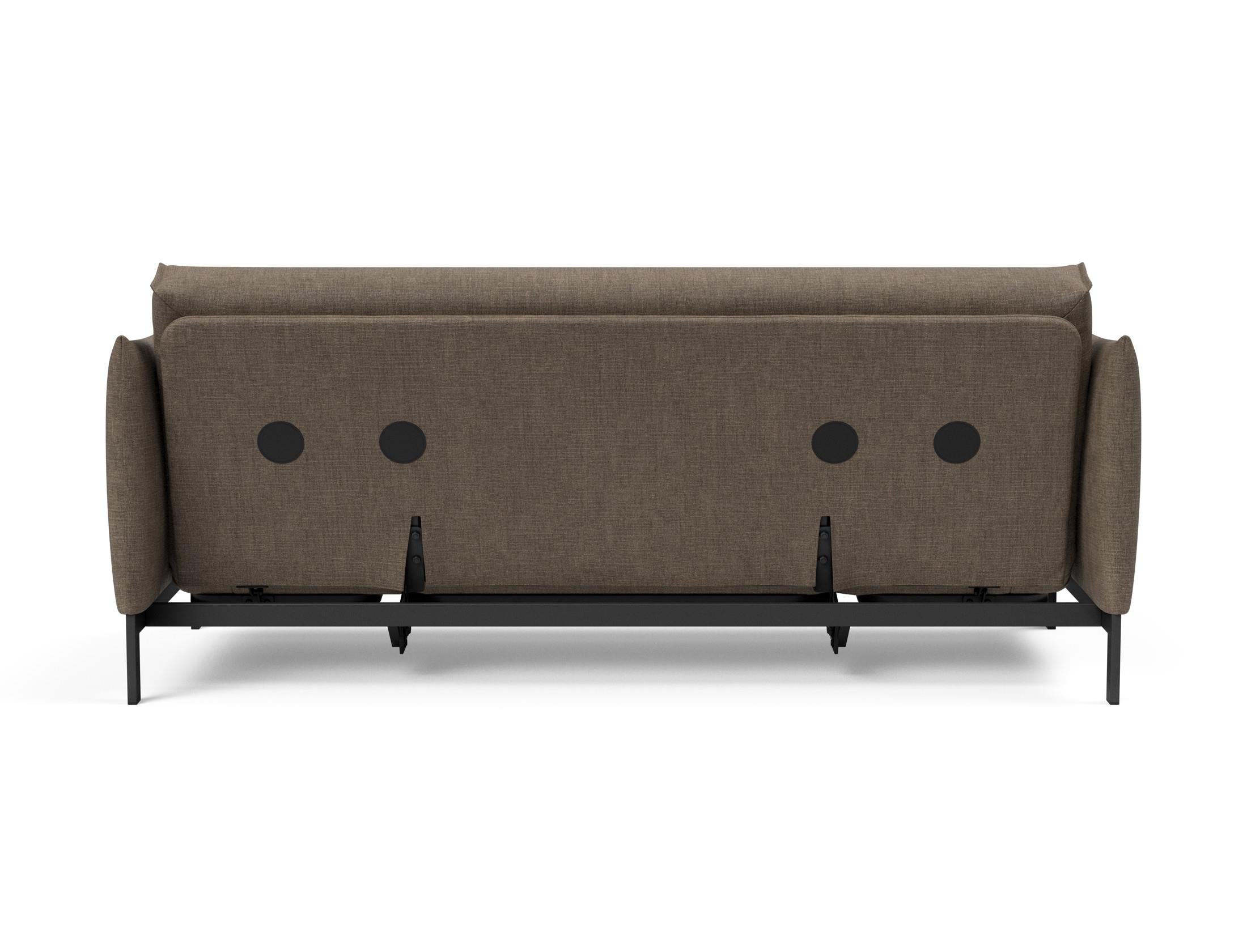 Erleben Sie das Junus 140 Bettsofa mit Nordic Cover von Innovation Living – eine perfekte Kombination aus modernem Stil und erstklassigem Schlafkomfort.