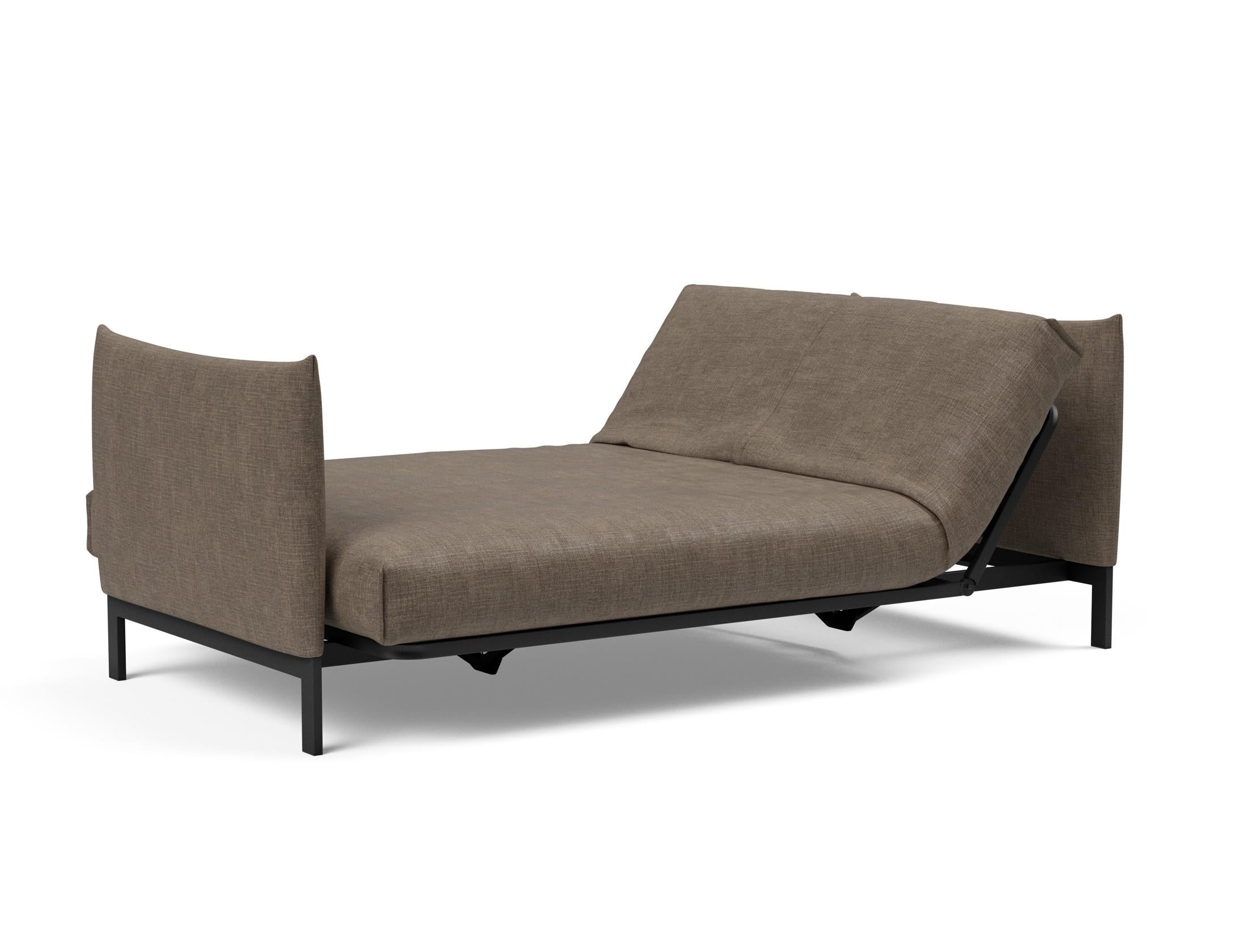 Entdecken Sie das Junus 140 Bettsofa Nordic Cover von Innovation Living – stilvolles Design trifft auf hohen Komfort und Funktionalität für Ihr Zuhause.