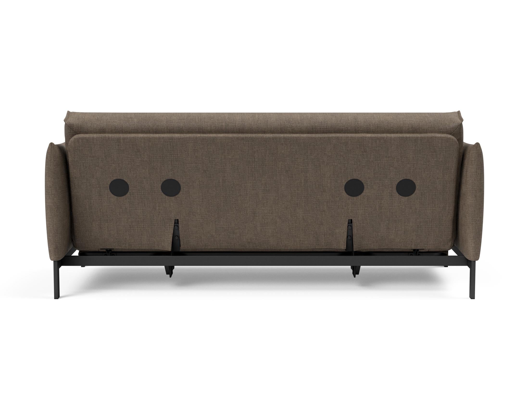 Erleben Sie das Junus 140 Bettsofa Nordic Cover von Innovation Living – ein elegantes, flexibles Möbelstück, das Komfort und Stil vereint.