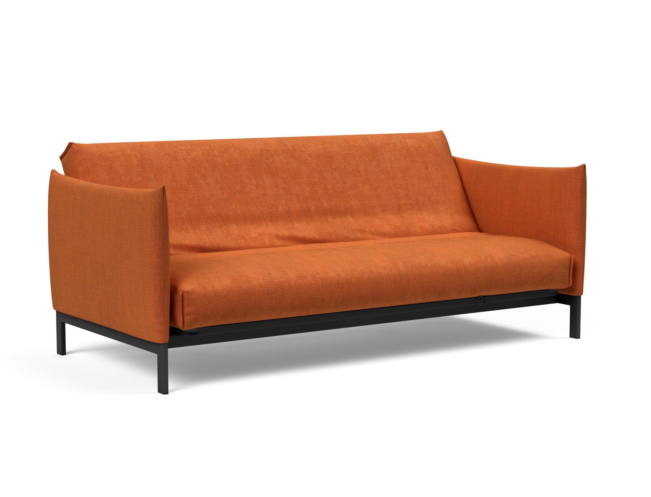 Erleben Sie das Junus 140 Bettsofa Nordic Cover von Innovation Living – eine harmonische Verbindung aus modernem Stil, Komfort und praktischer Flexibilität für Ihr Zuhause.