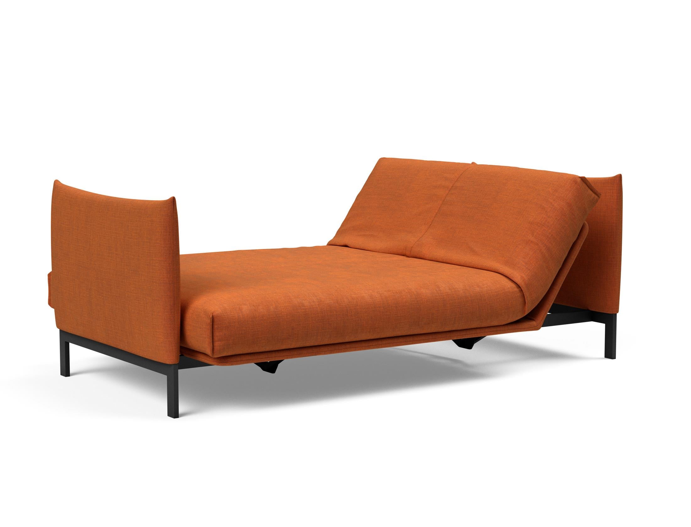 Entdecken Sie das Junus 140 Bettsofa Nordic Cover von Innovation Living – ein stilvolles, anpassungsfähiges Möbelstück für höchsten Schlafkomfort.