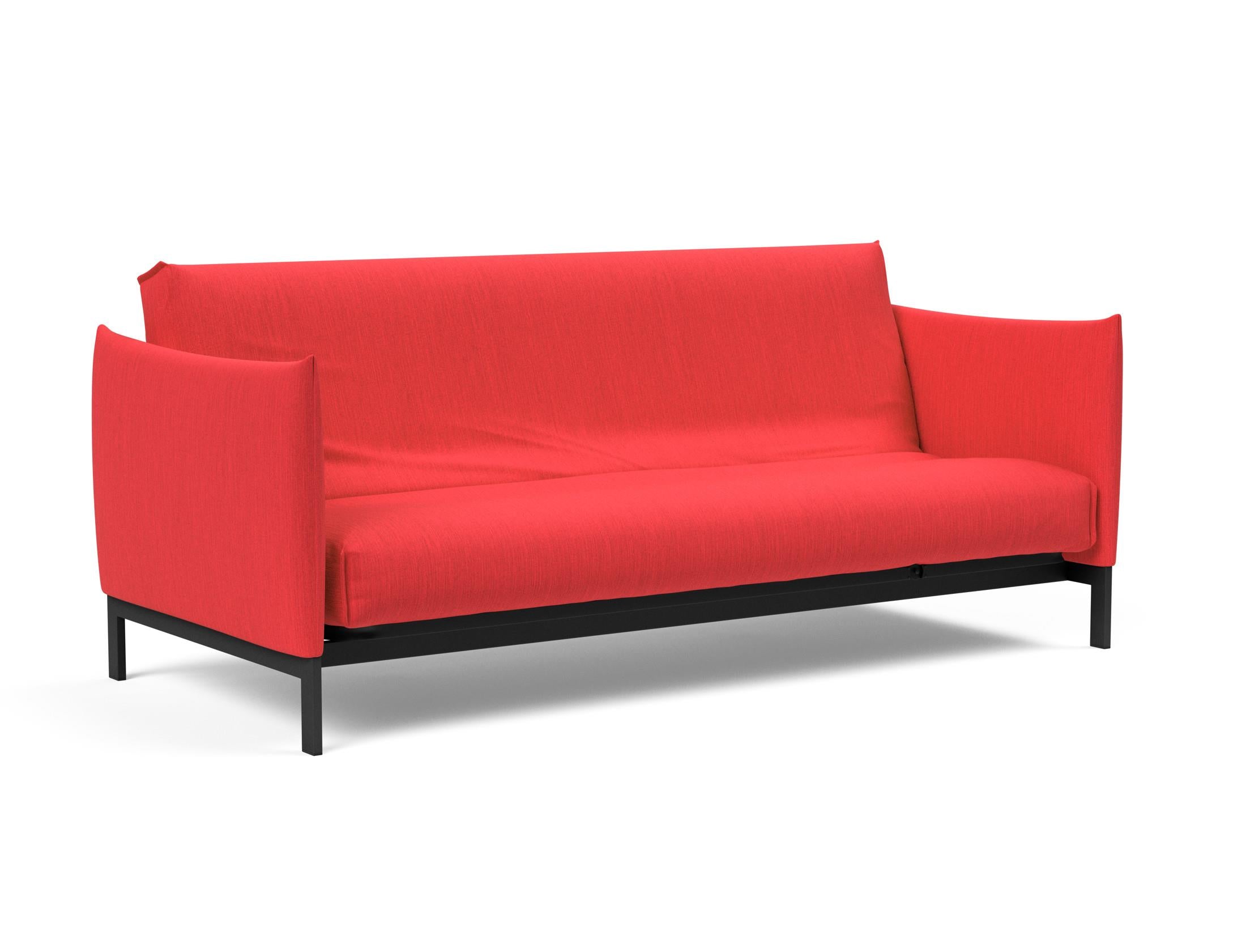 Erleben Sie das Junus 140 Bettsofa mit Nordic Cover von Innovation Living – eine perfekte Kombination aus modernem Stil und optimalem Schlafkomfort.