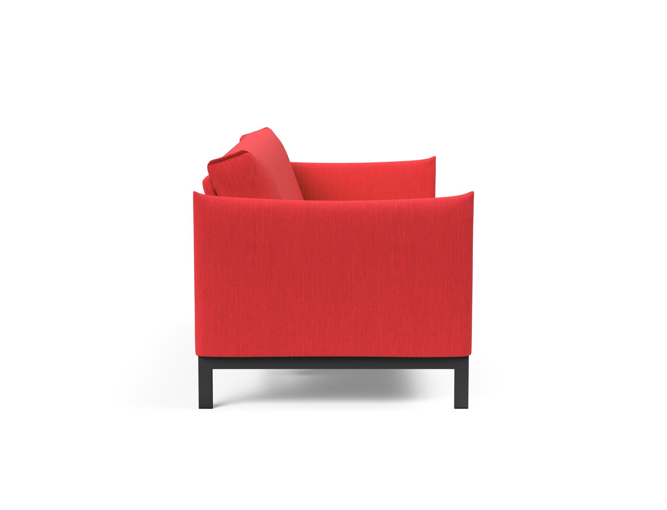 Entdecken Sie das Junus 140 Bettsofa mit Nordic Cover von Innovation Living – stilvolles Design trifft auf hervorragende Schlafqualität.