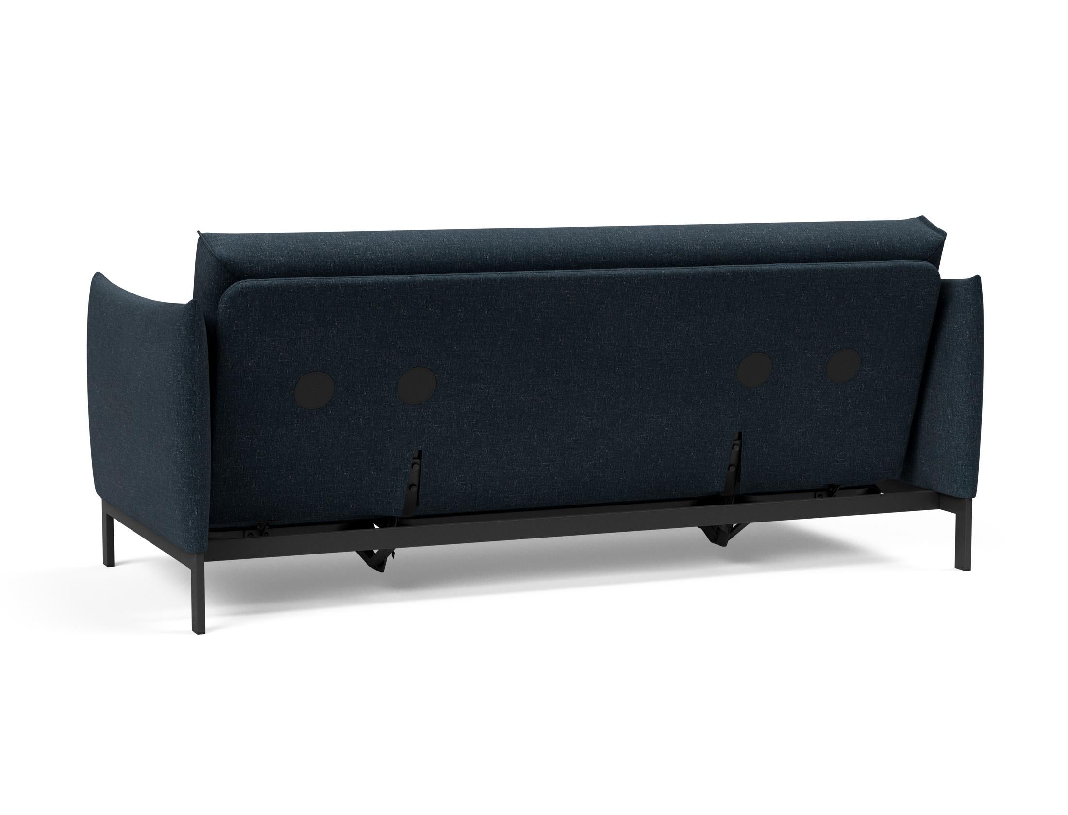 Entdecken Sie das Junus 140 Bettsofa Nordic Cover von Innovation Living – ein stilvolles, anpassungsfähiges Möbelstück für höchsten Schlafkomfort.