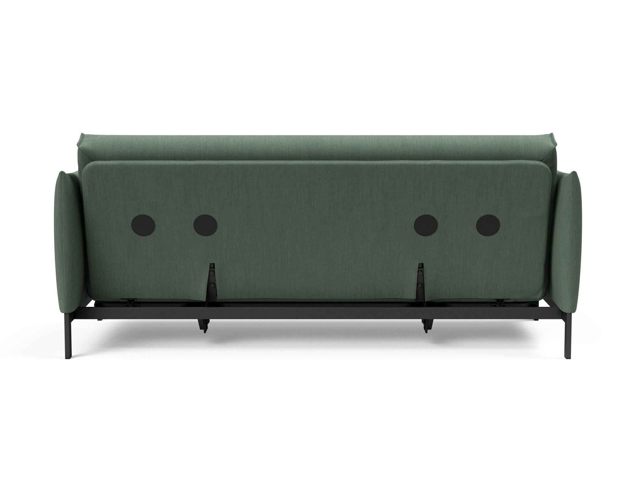 Erleben Sie das Junus 140 Bettsofa Nordic Cover von Innovation Living – die perfekte Fusion aus modernem Design, Flexibilität und unvergleichlichem Komfort.