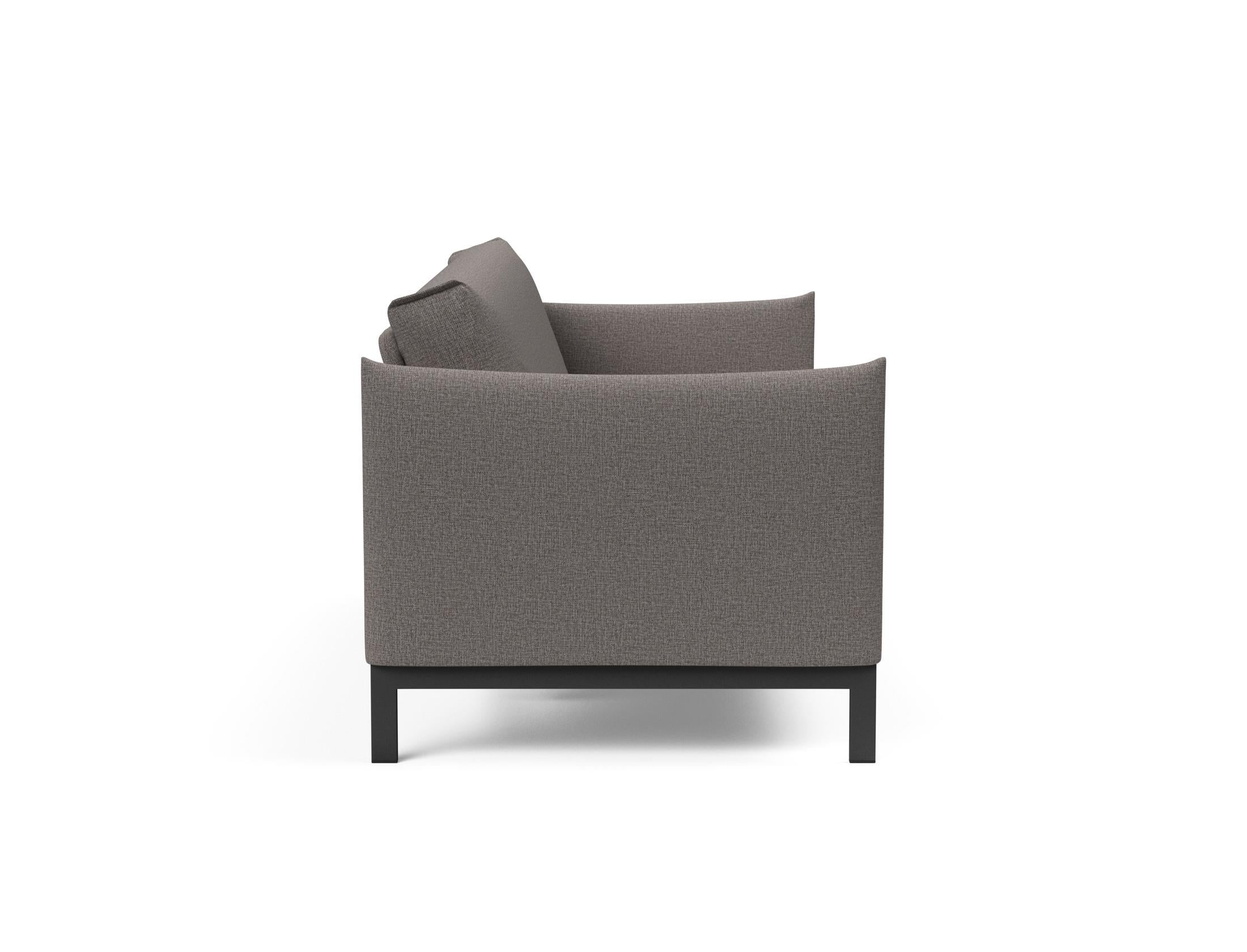 Entdecken Sie das Junus 140 Bettsofa mit Nordic Cover von Innovation Living – stilvolles Design trifft auf hohen Schlafkomfort für Ihr Zuhause.