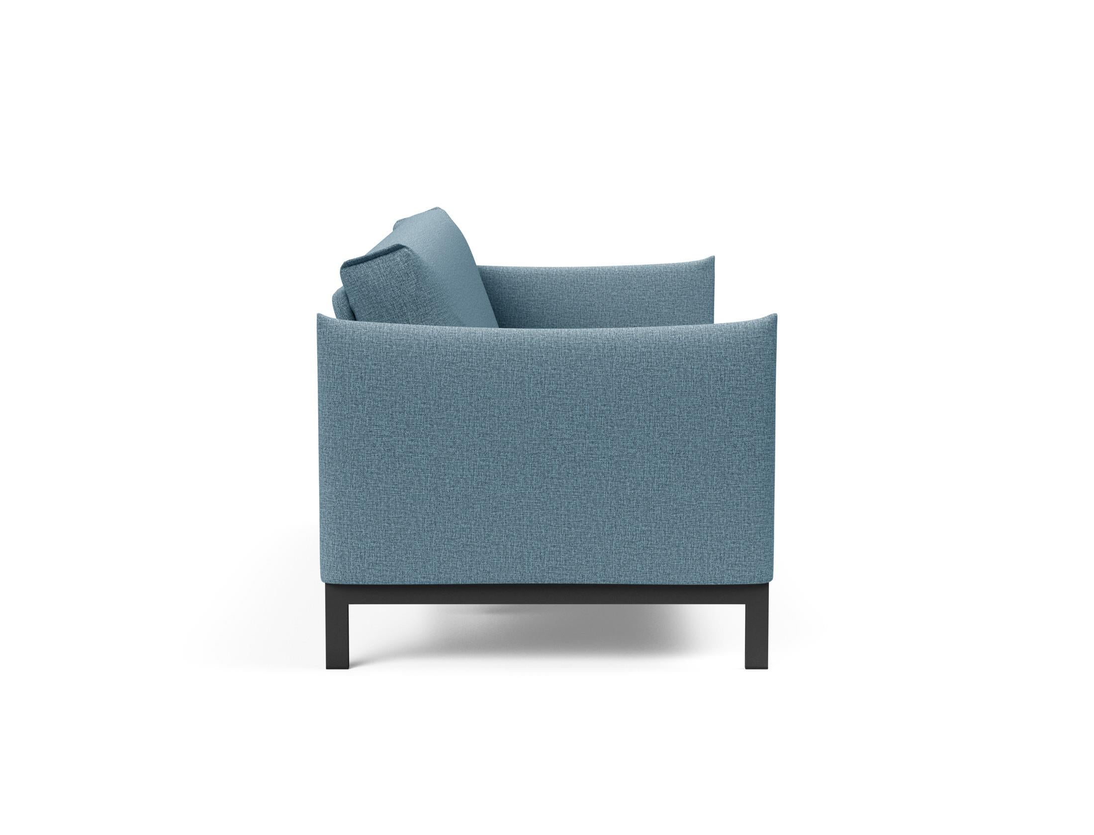 Entdecken Sie das Junus 140 Bettsofa Nordic Cover von Innovation Living – ein stilvolles, anpassungsfähiges Möbelstück für höchsten Schlafkomfort.