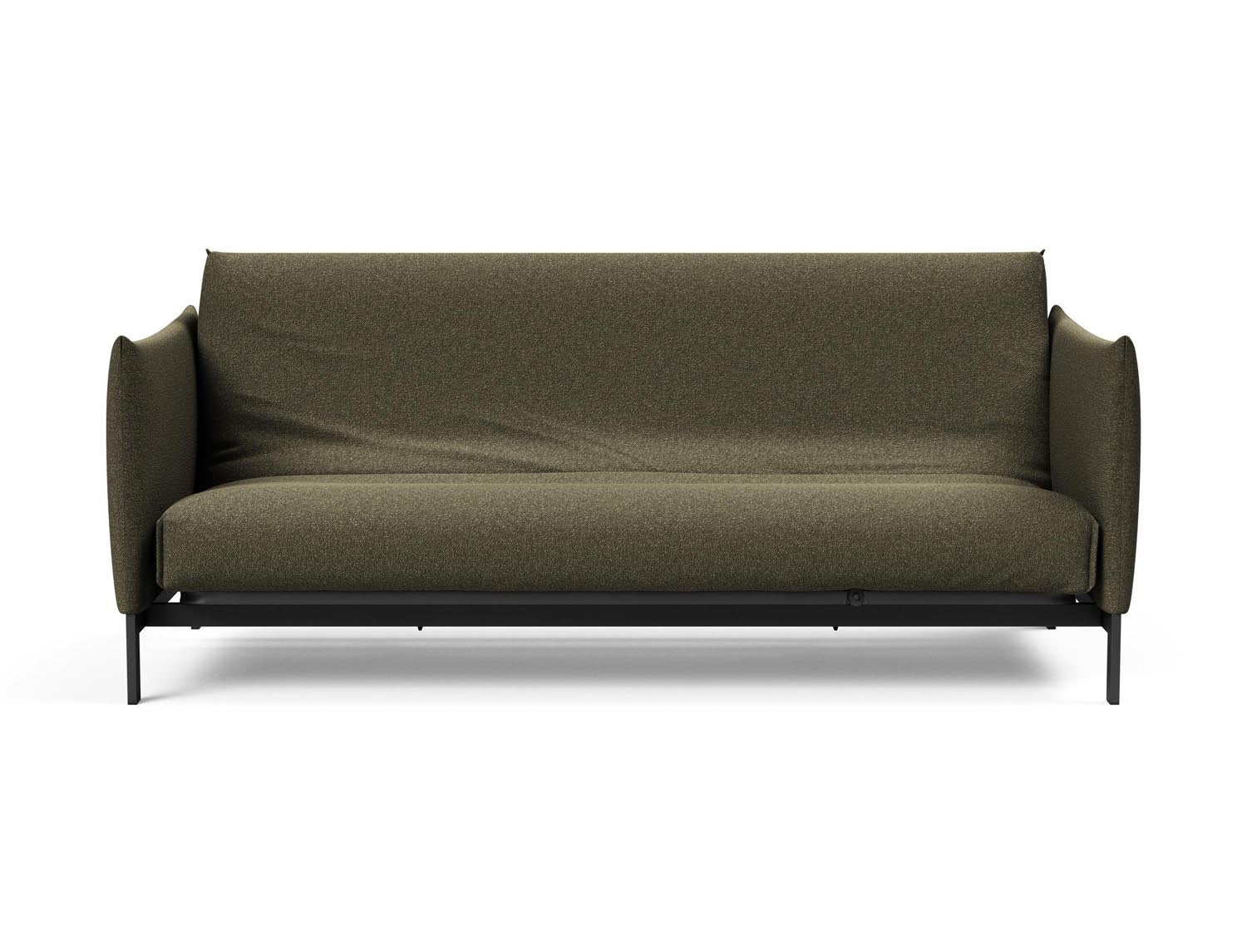 Elegantes Junus 140 Bettsofa mit weichem Nordic Cover und komfortablem Soft Spring, perfekt für stilvolle Wohnräume und gemütliche Abende.